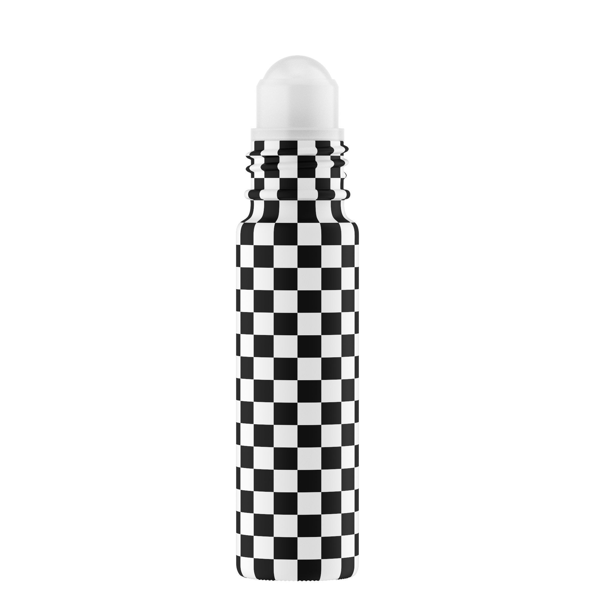 Scene with a 3D model of a plastic bottle Roller Bottle Max 3D model_7