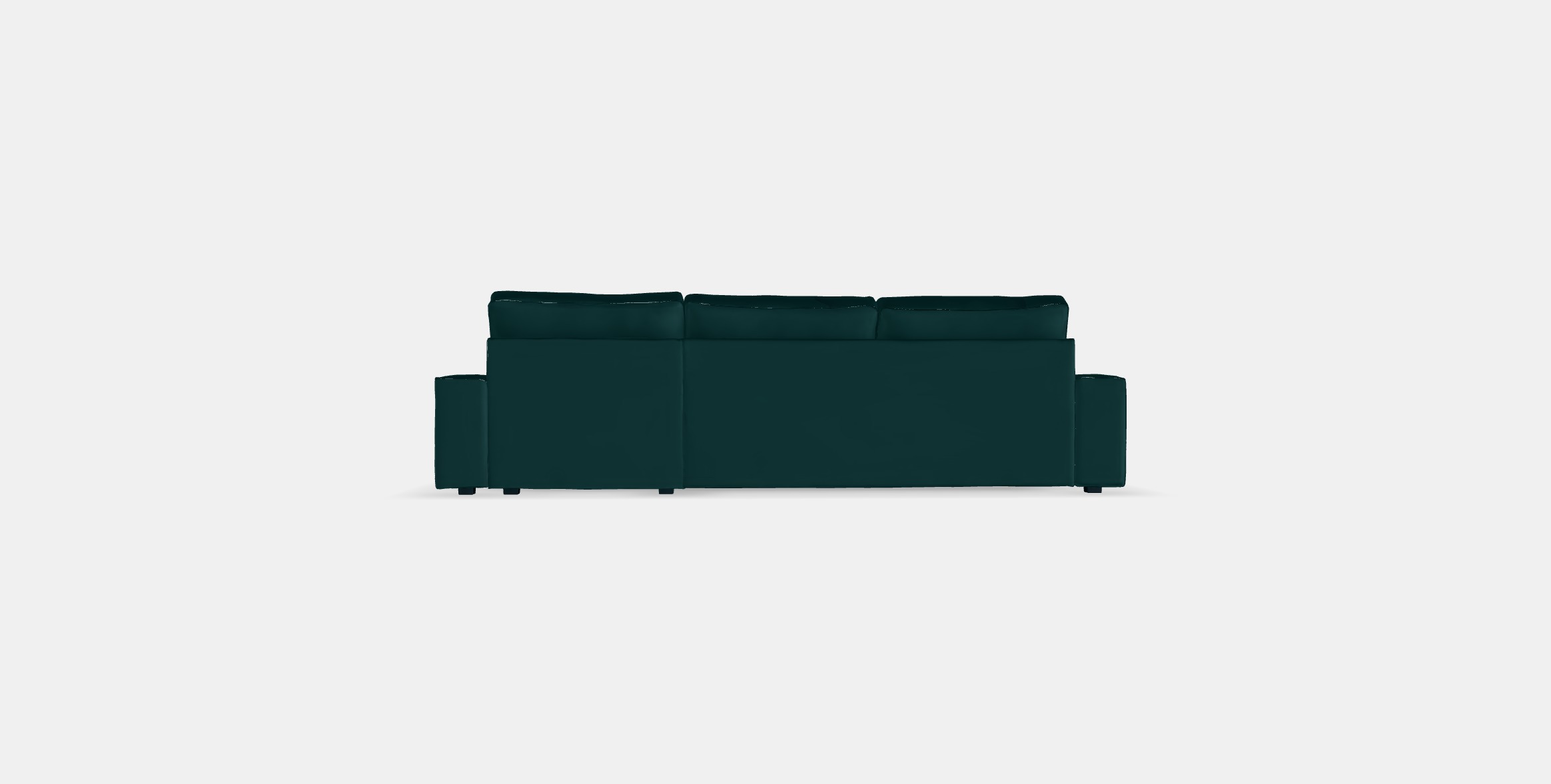 KIVIK 3-seat sofa with chaise longue 1 Low-poly 3D model_14
