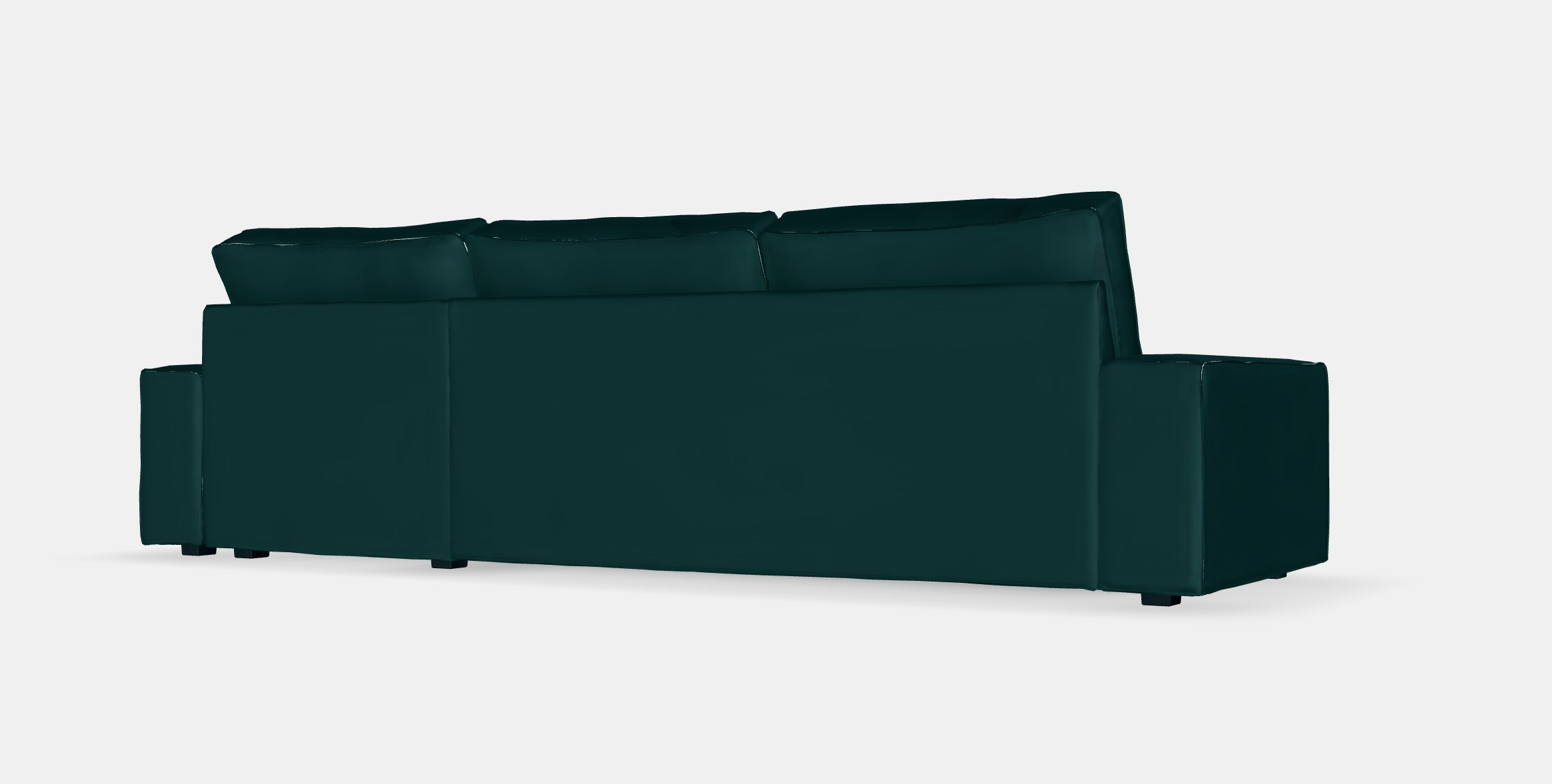KIVIK 3-seat sofa with chaise longue 1 Low-poly 3D model_6