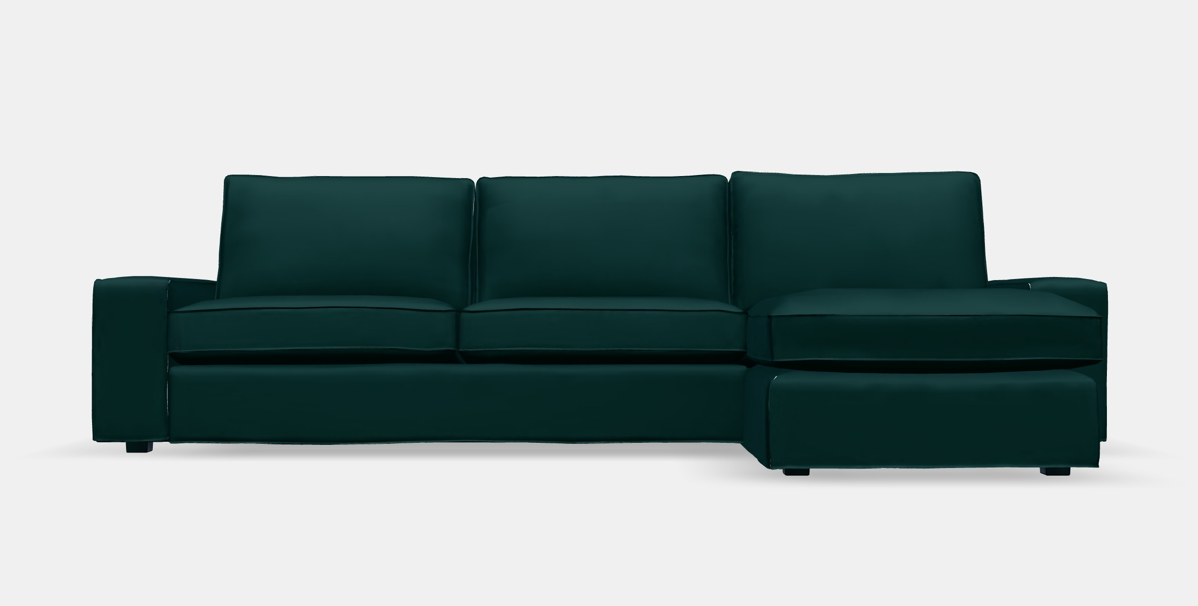 KIVIK 3-seat sofa with chaise longue 1 Low-poly 3D model_11