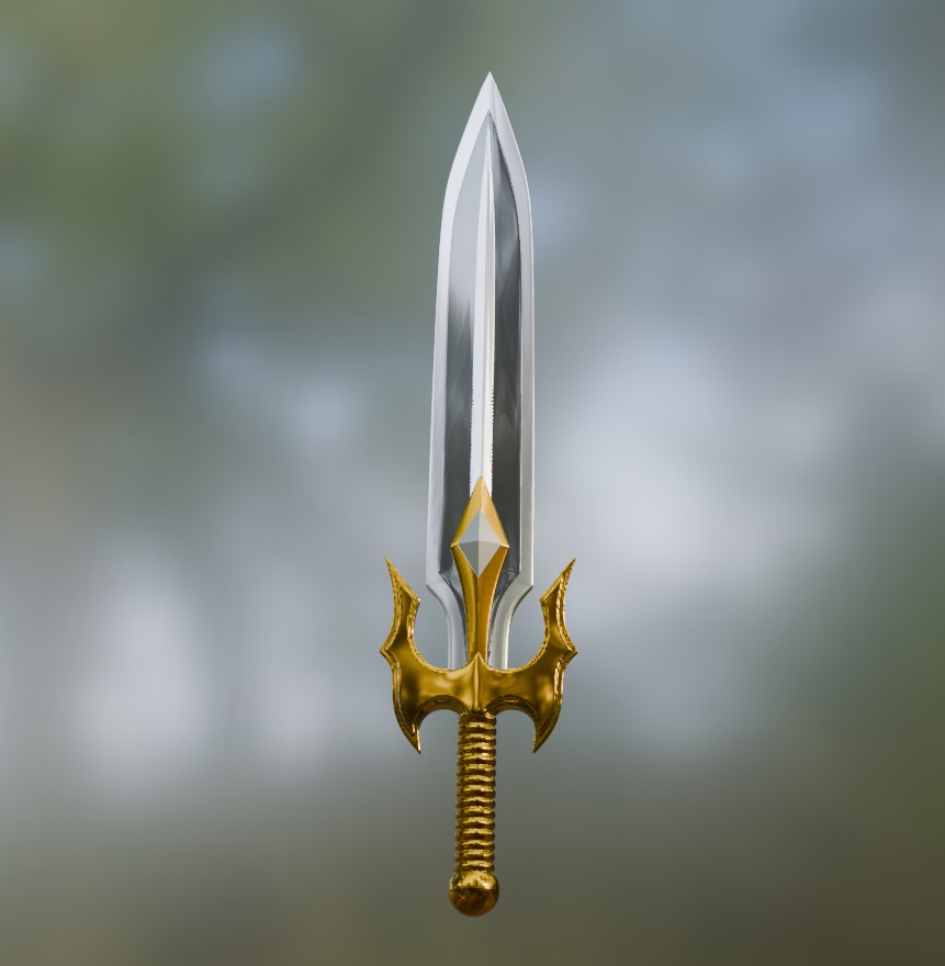 HE- MAN SWORD Free 3D print model_1