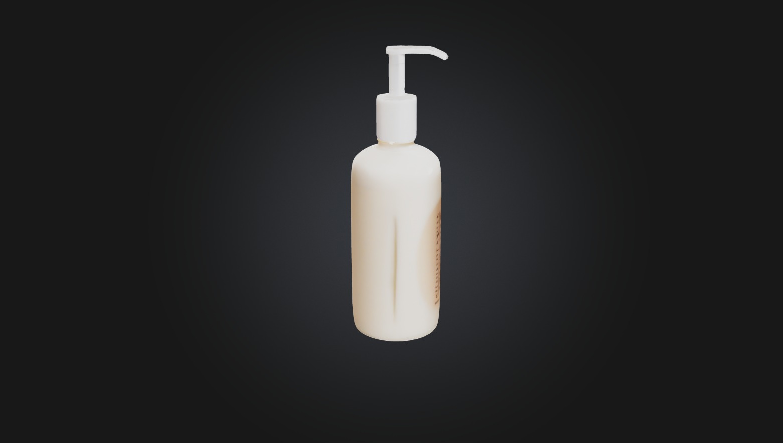 Lotion Low-poly 3D model_1