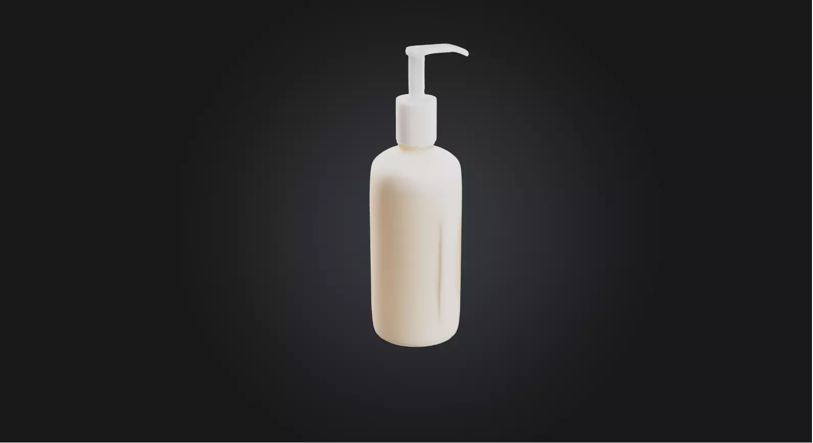 Lotion Low-poly 3D model_0