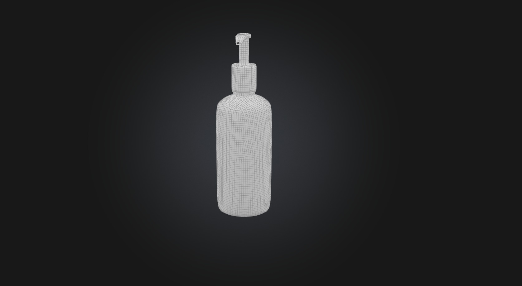 Lotion Low-poly 3D model_3