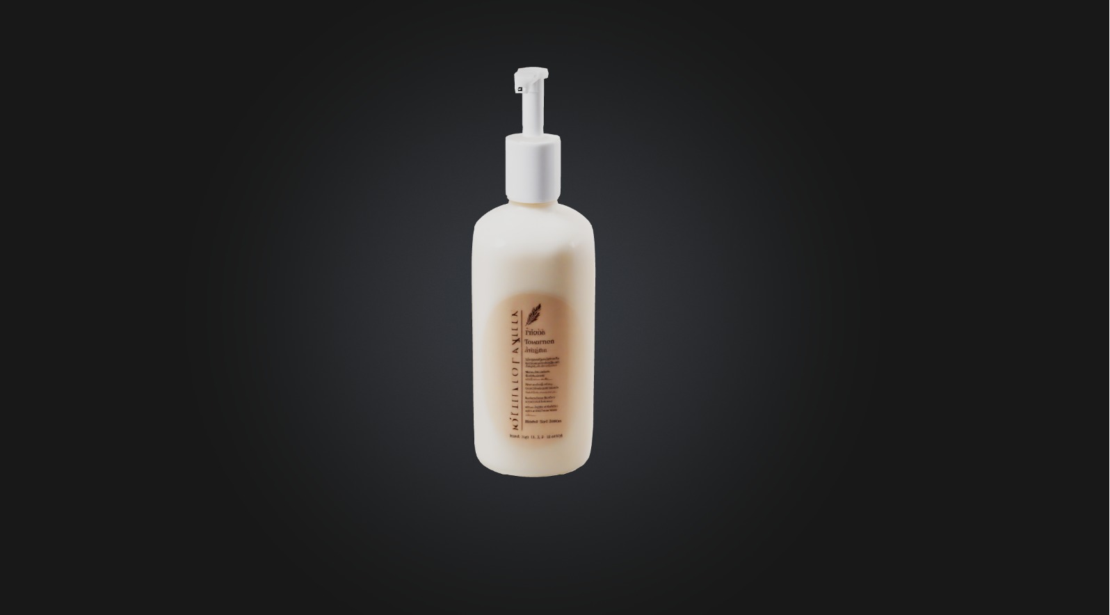 Lotion Low-poly 3D model_4