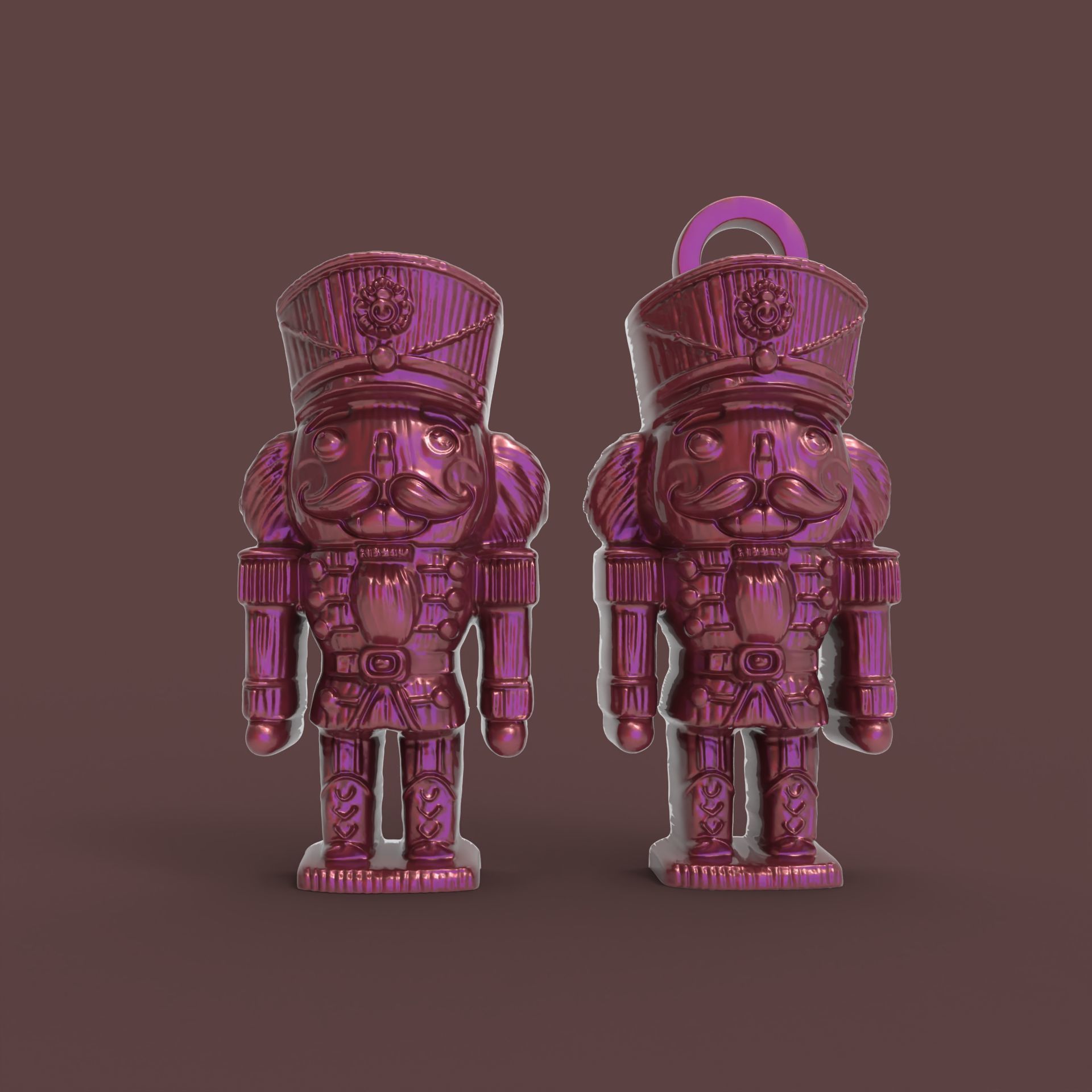 nutcracker treedecor 3D print model_1