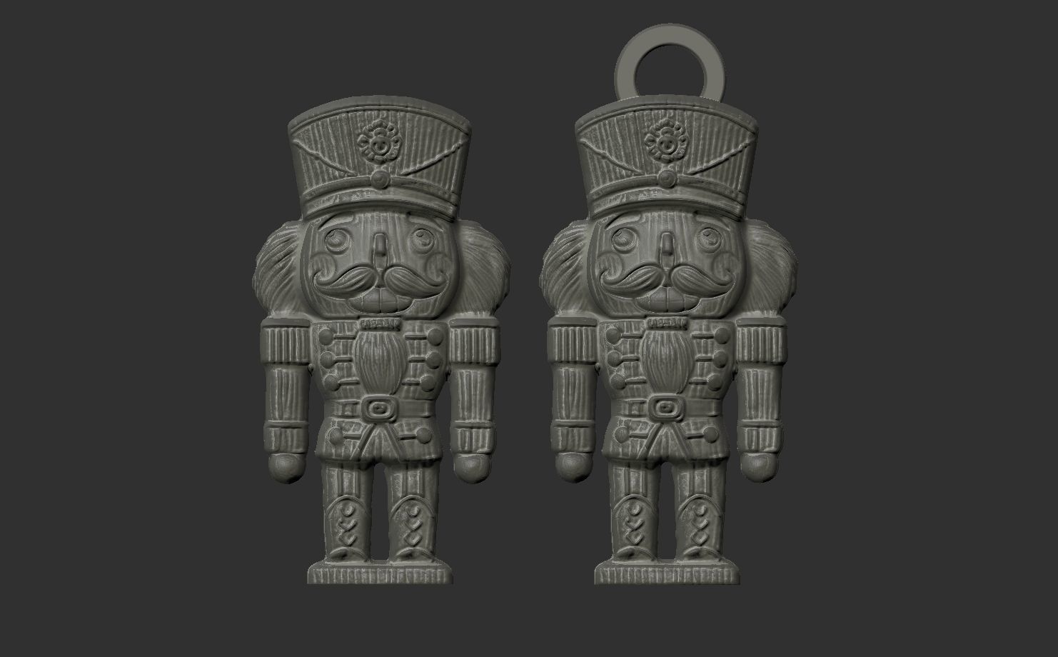 nutcracker treedecor 3D print model_9