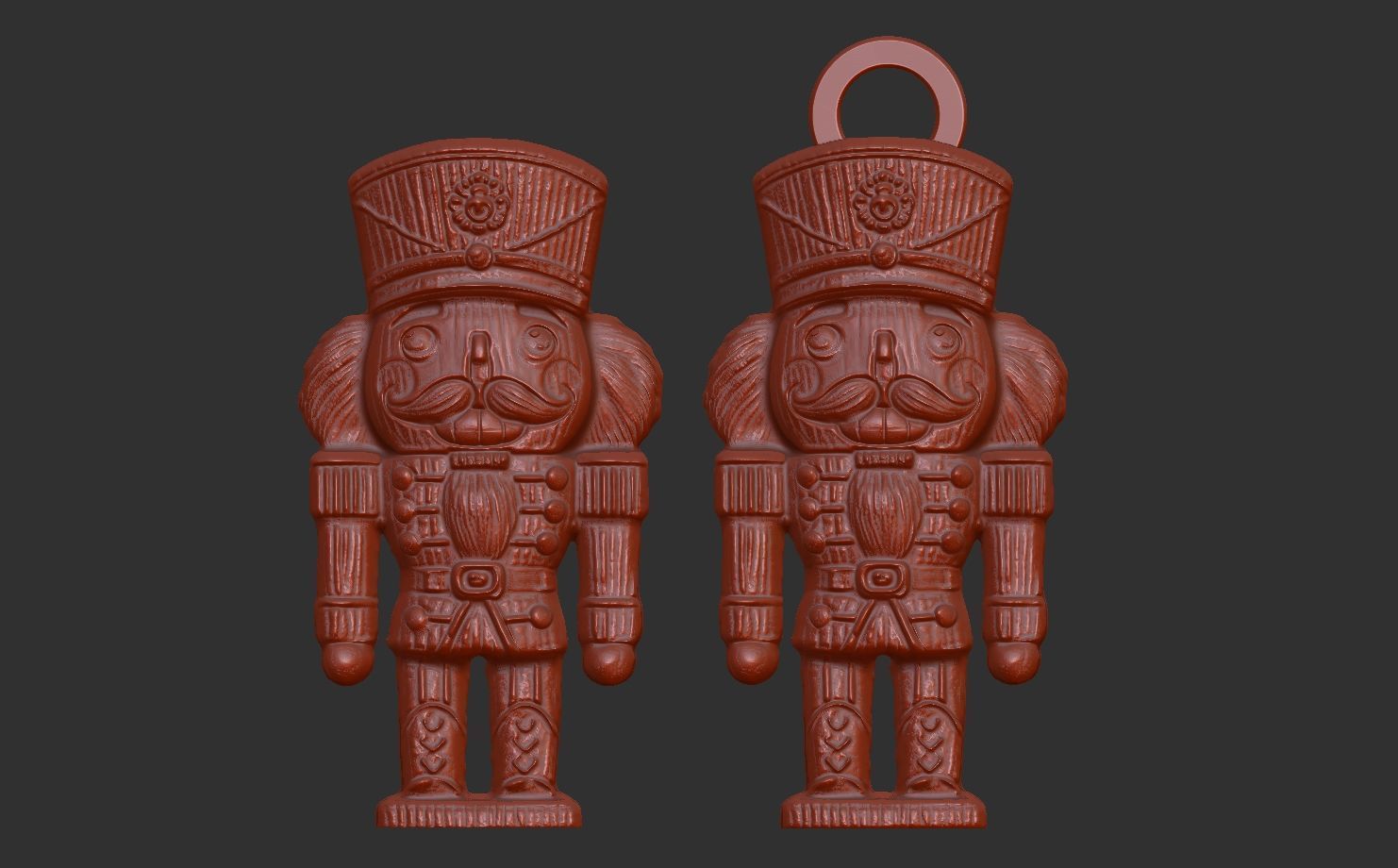 nutcracker treedecor 3D print model_8