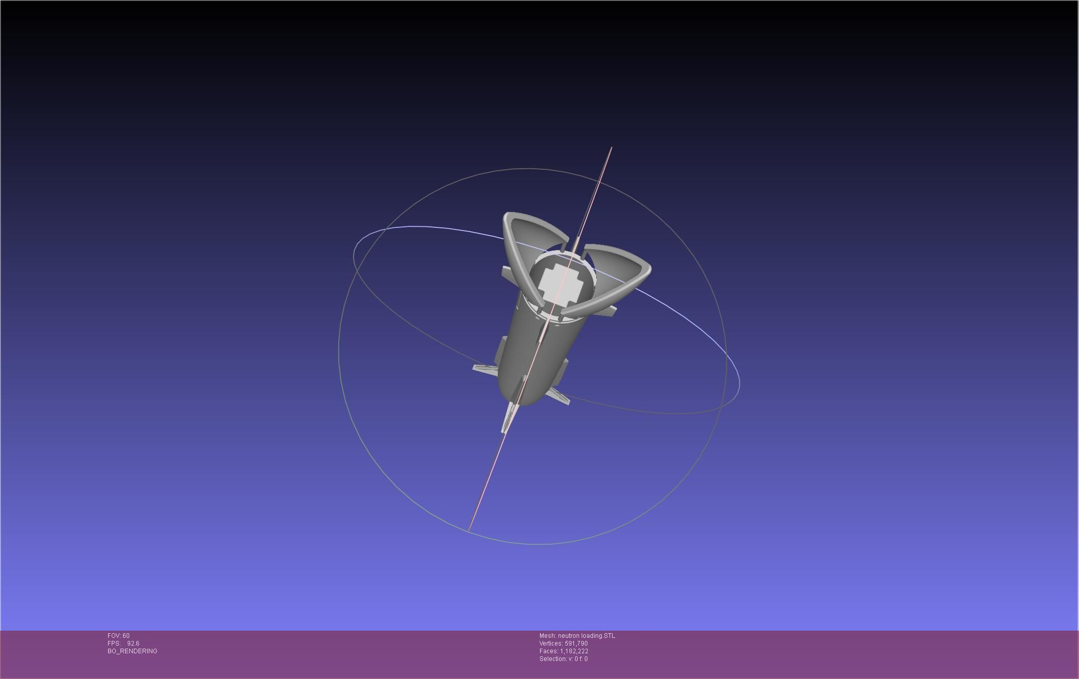 Rocket Lab Neutron Updated Version 3D print model_73