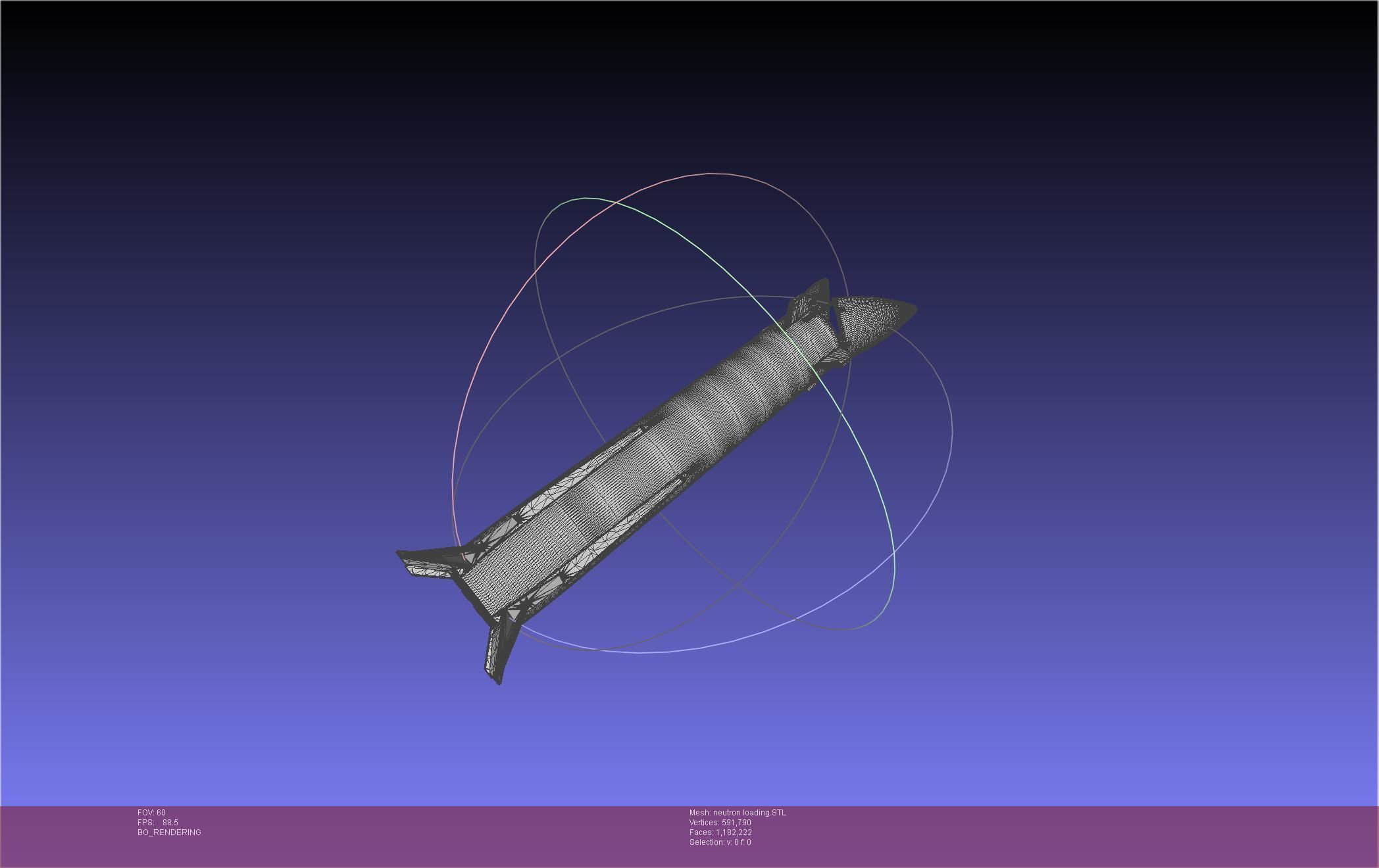 Rocket Lab Neutron Updated Version 3D print model_83