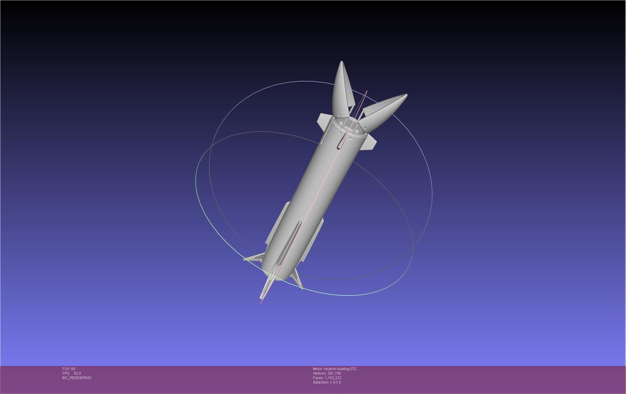 Rocket Lab Neutron Updated Version 3D print model_76