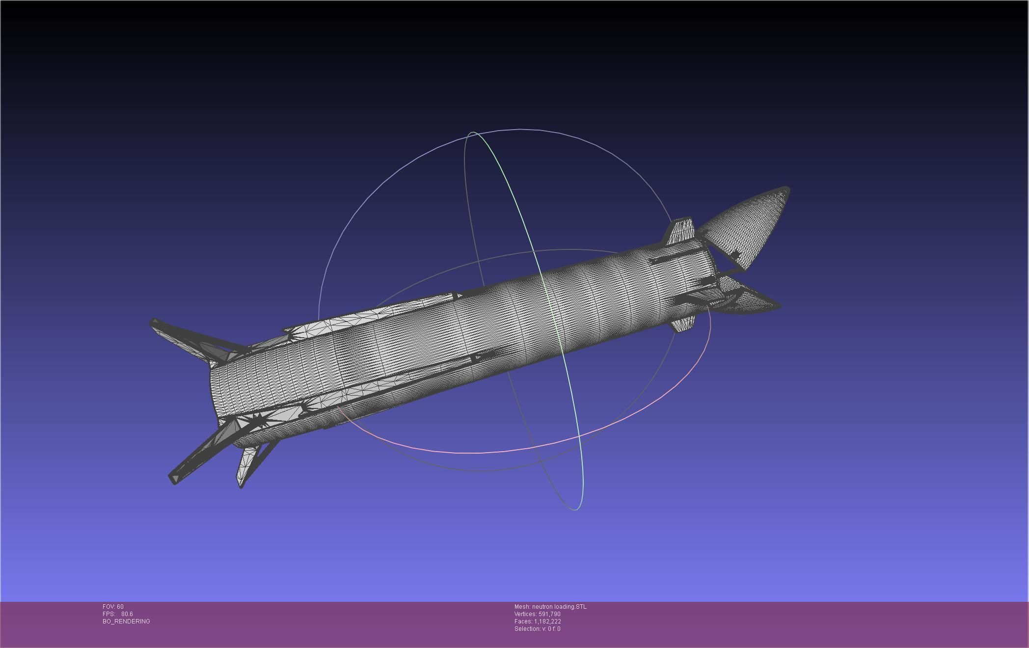 Rocket Lab Neutron Updated Version 3D print model_105