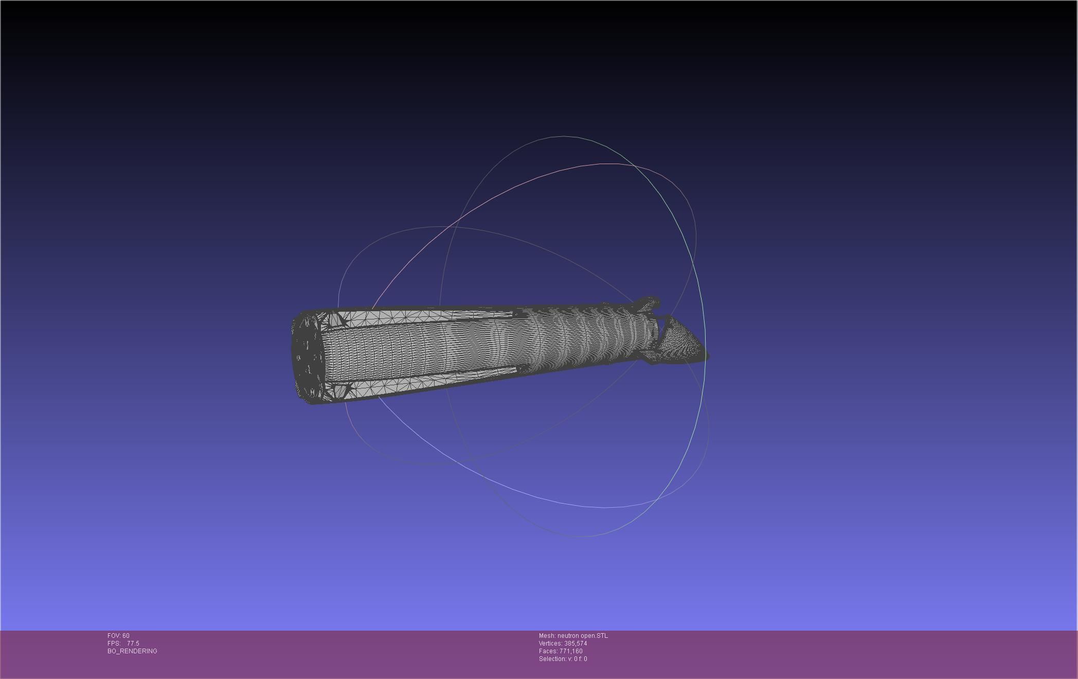 Rocket Lab Neutron Updated Version 3D print model_113