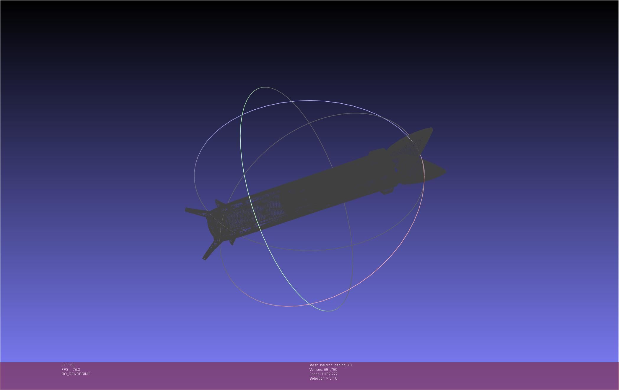 Rocket Lab Neutron Updated Version 3D print model_93