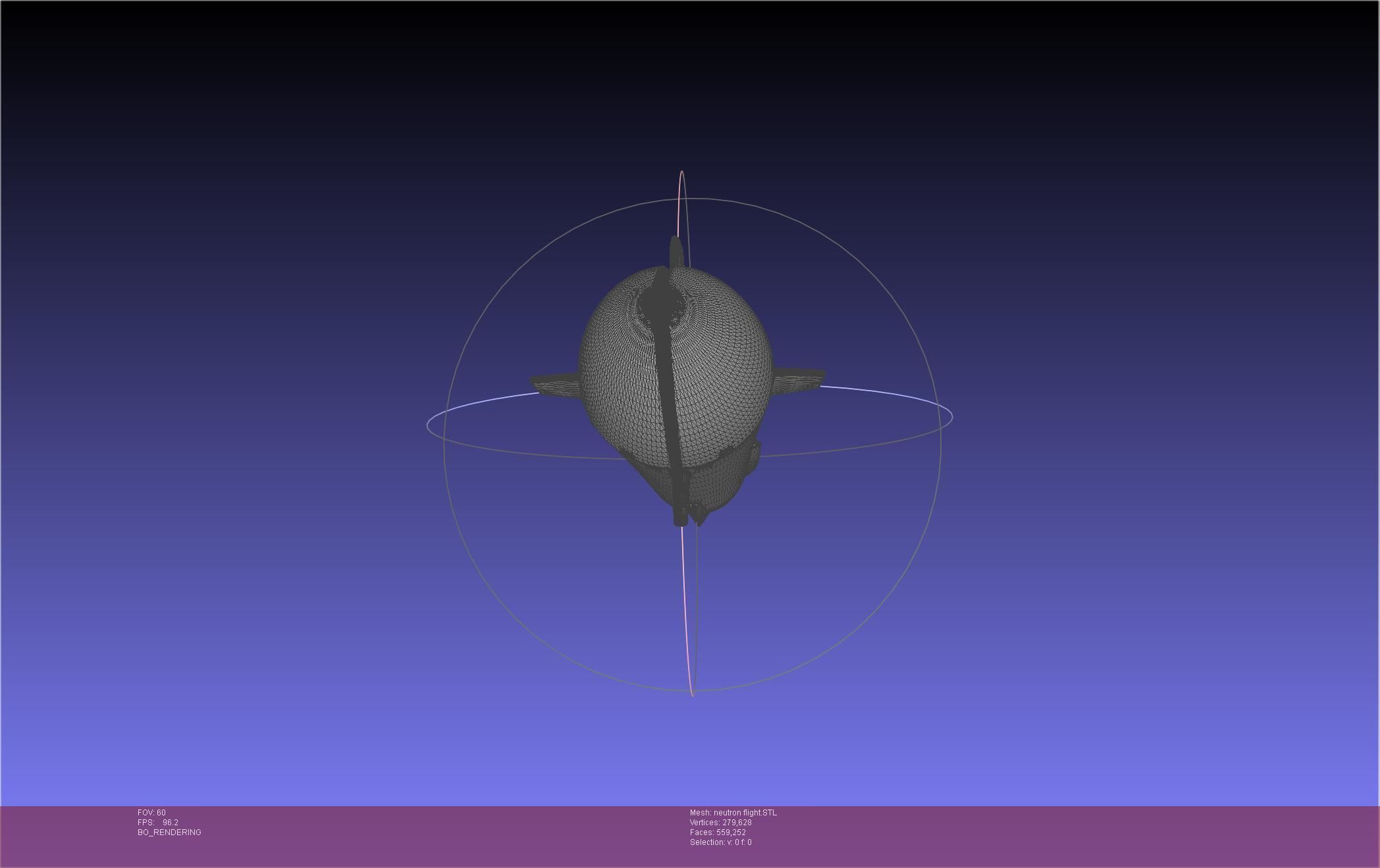 Rocket Lab Neutron Updated Version 3D print model_10