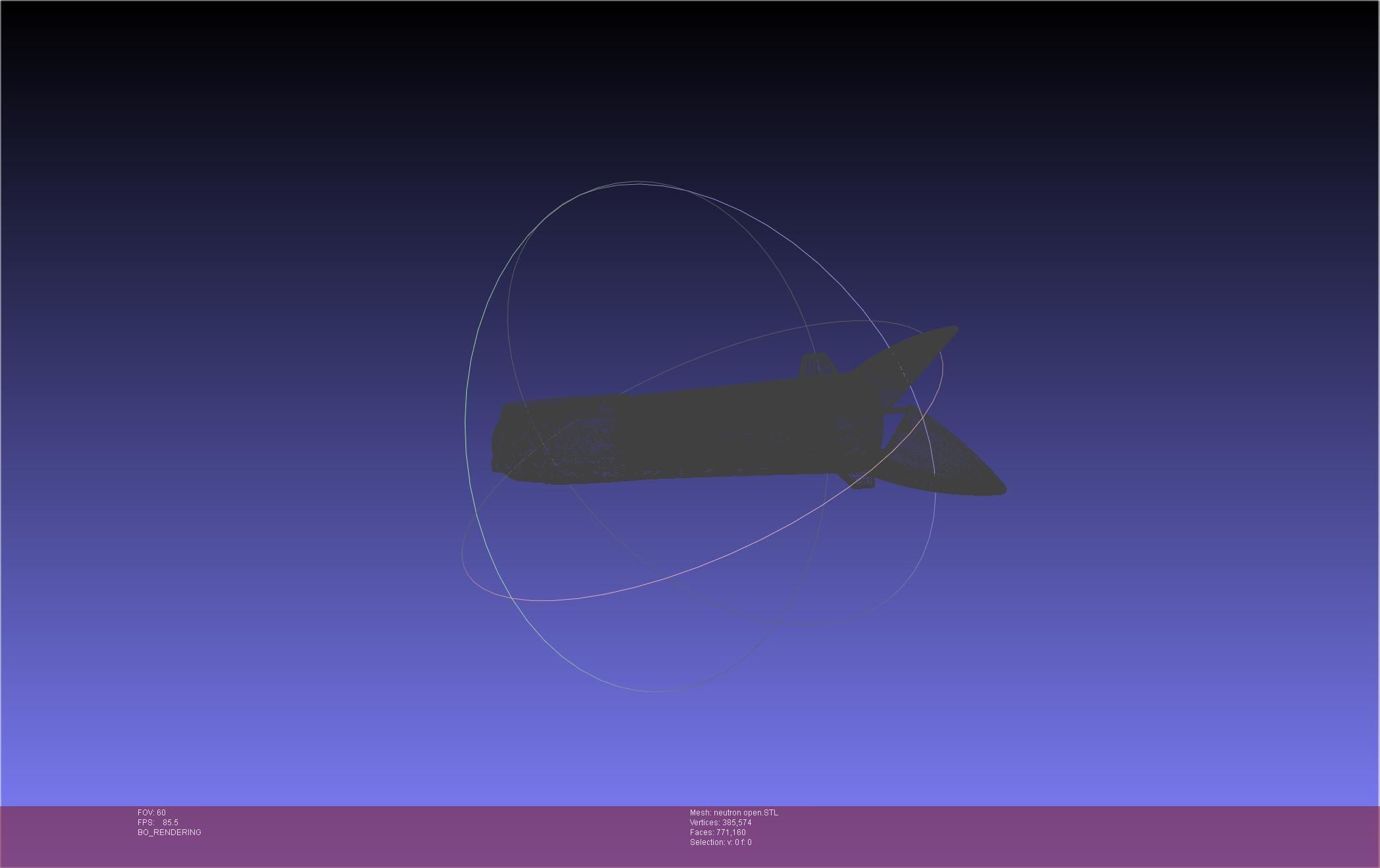 Rocket Lab Neutron Updated Version 3D print model_119