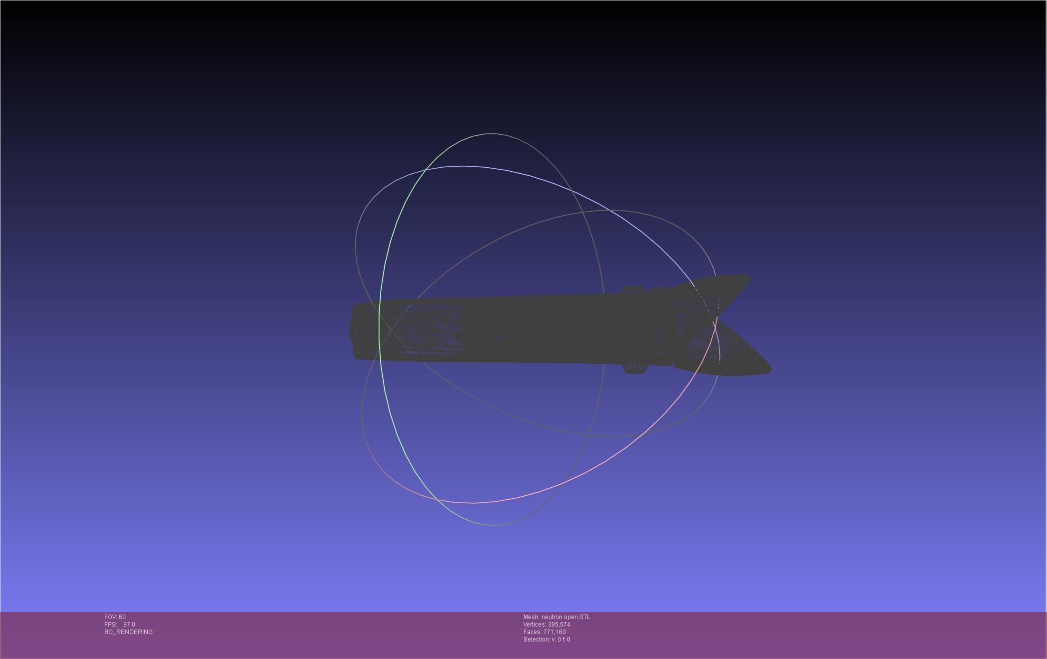 Rocket Lab Neutron Updated Version 3D print model_116