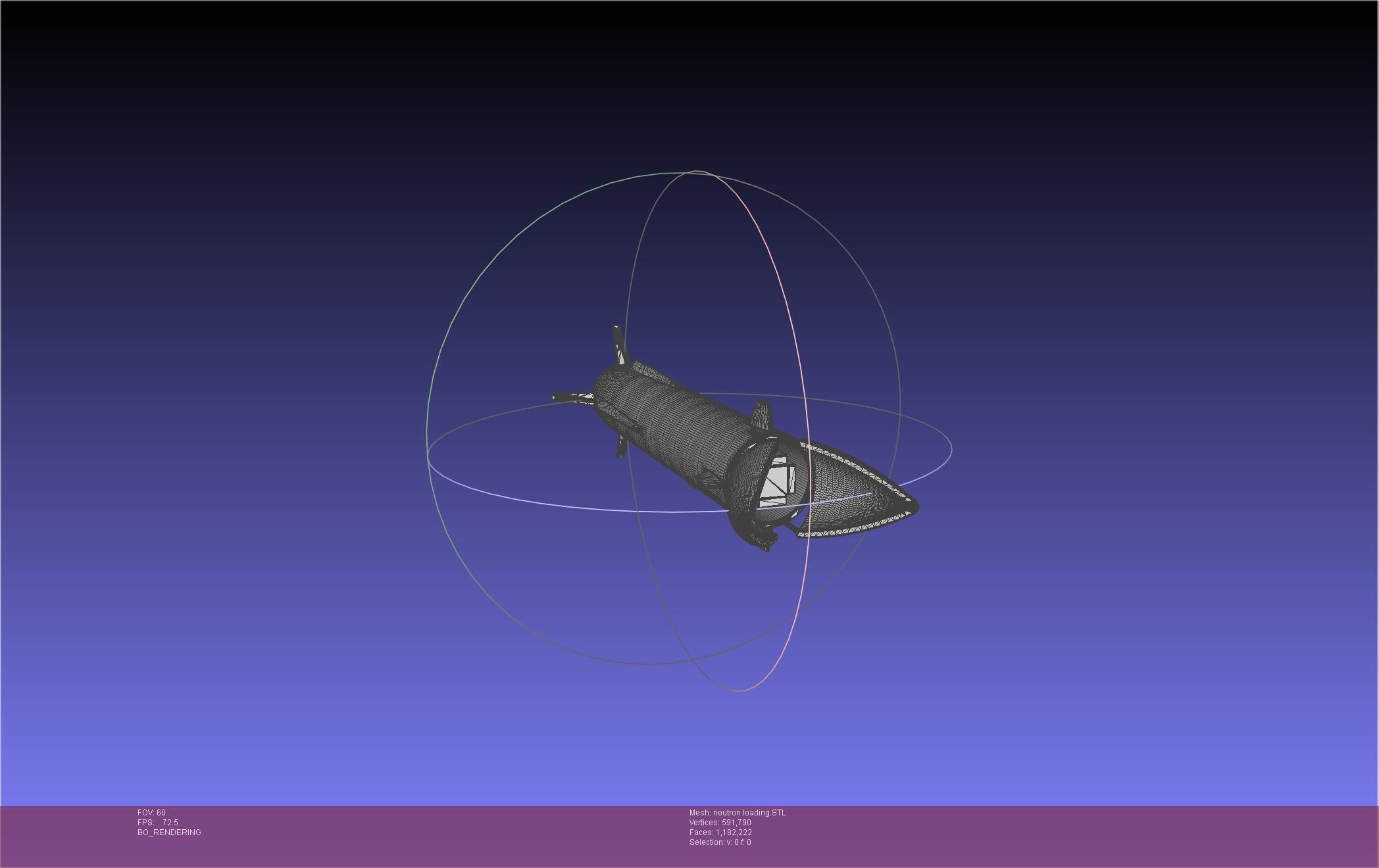 Rocket Lab Neutron Updated Version 3D print model_94