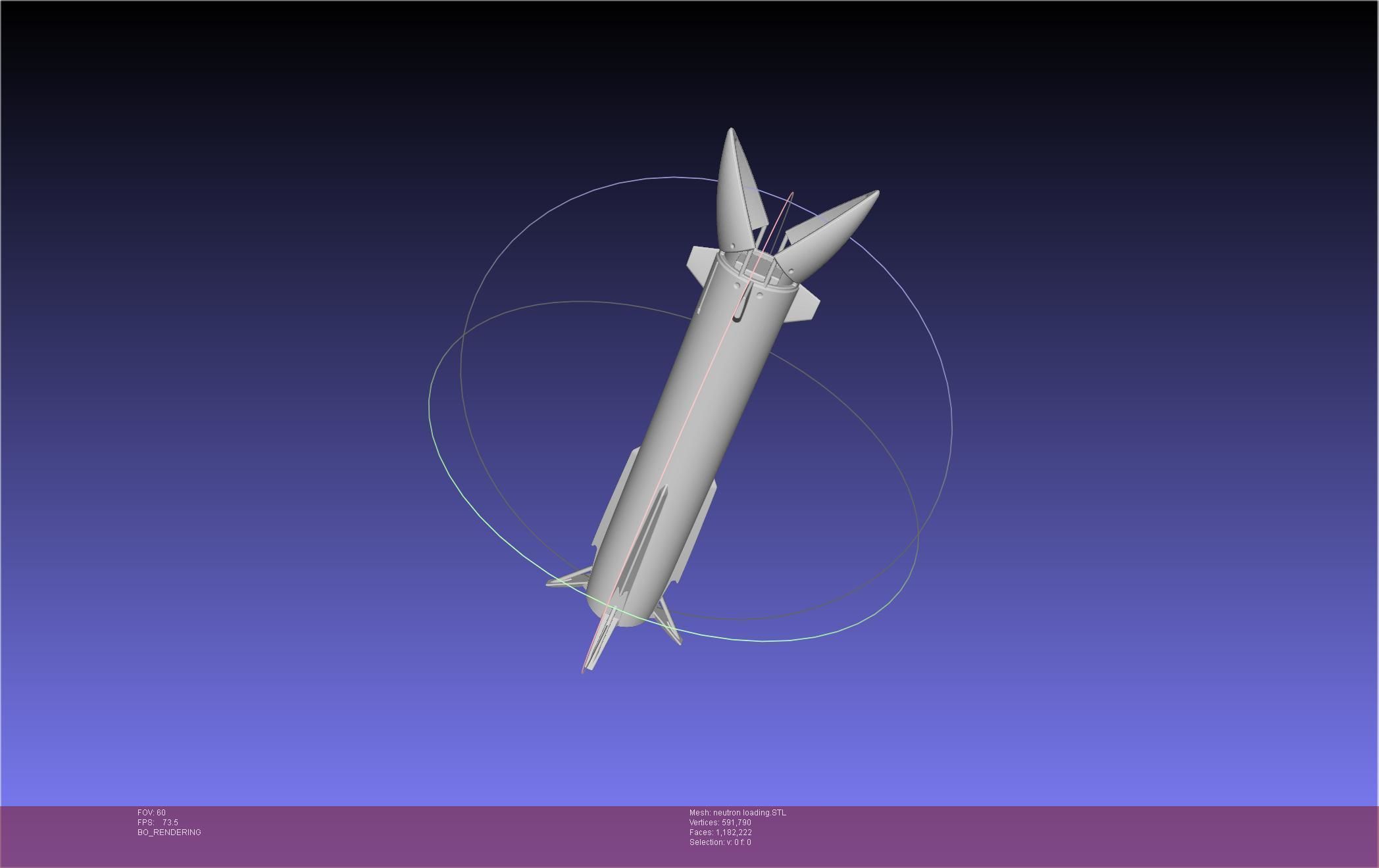 Rocket Lab Neutron Updated Version 3D print model_78