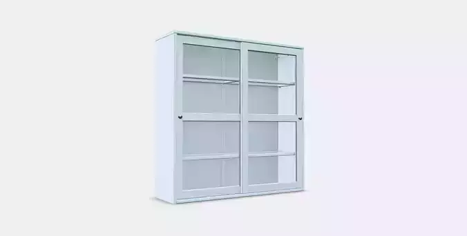 HAVSTA Glass-door cabinet 5