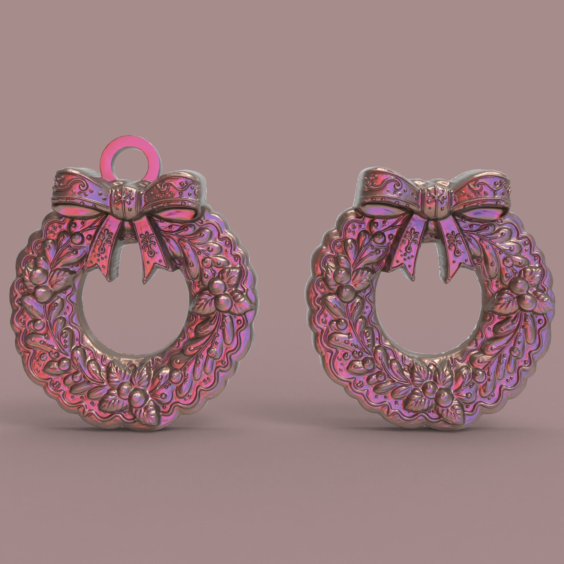 christmas tree decor  3D print model_1