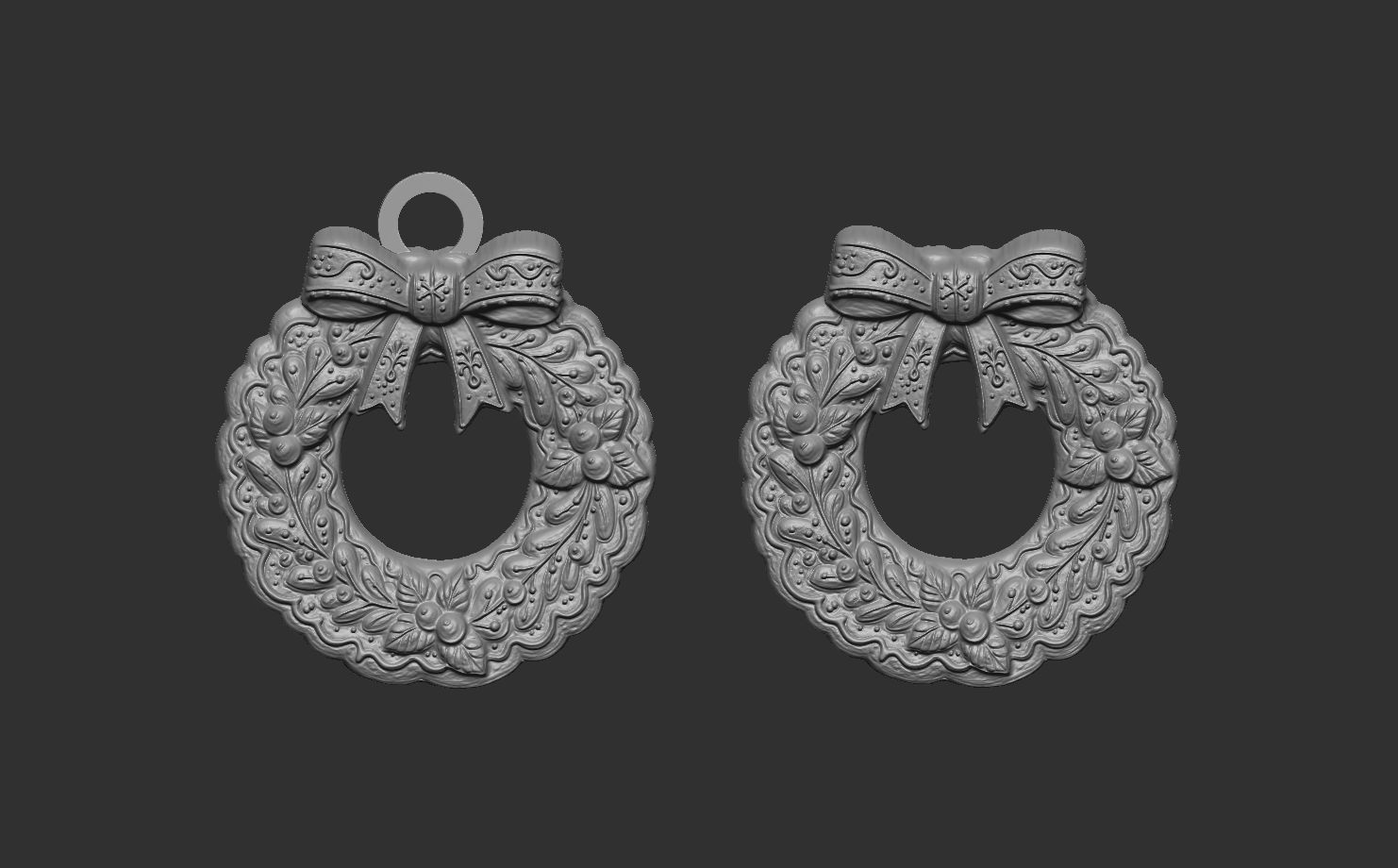 christmas tree decor  3D print model_17