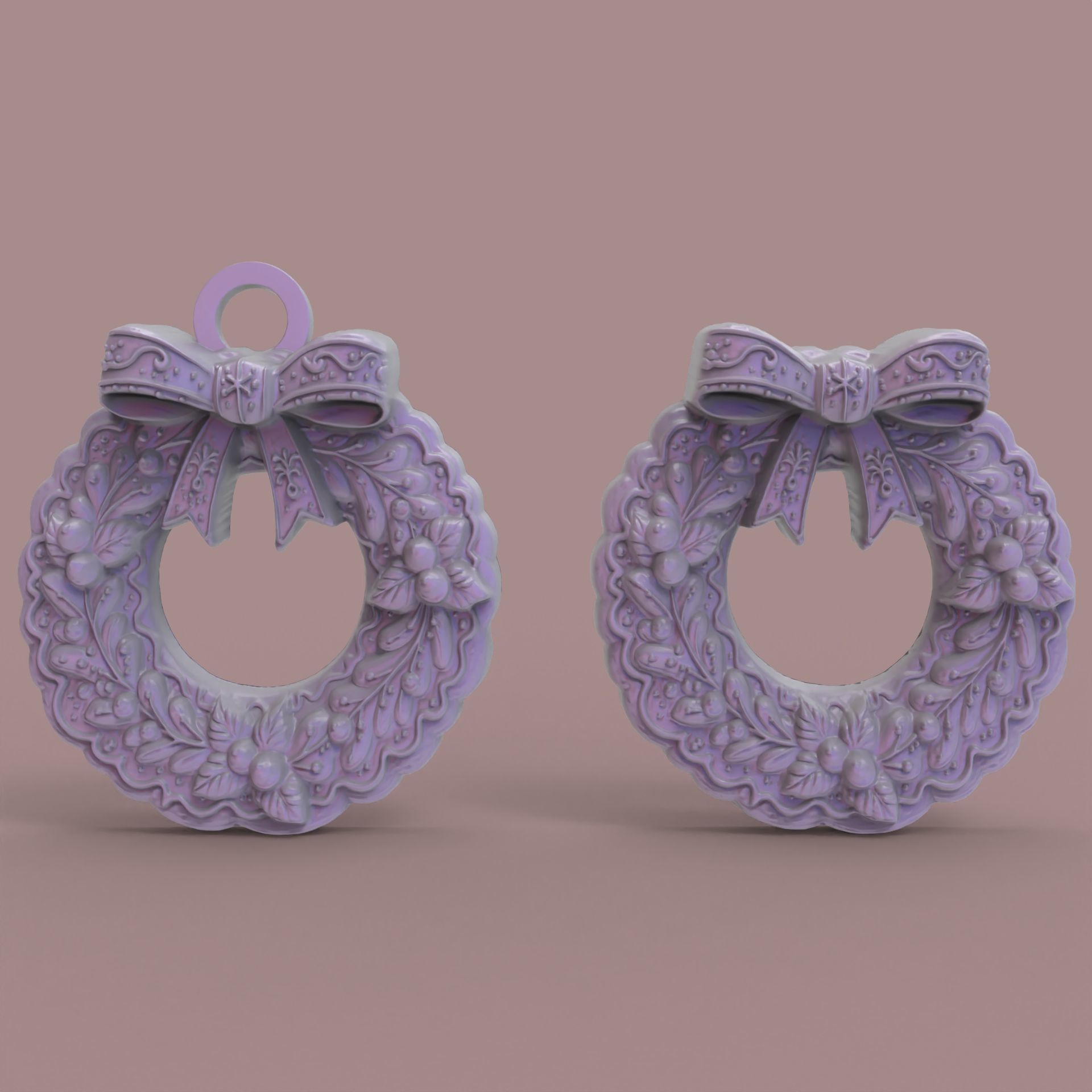 christmas tree decor  3D print model_5