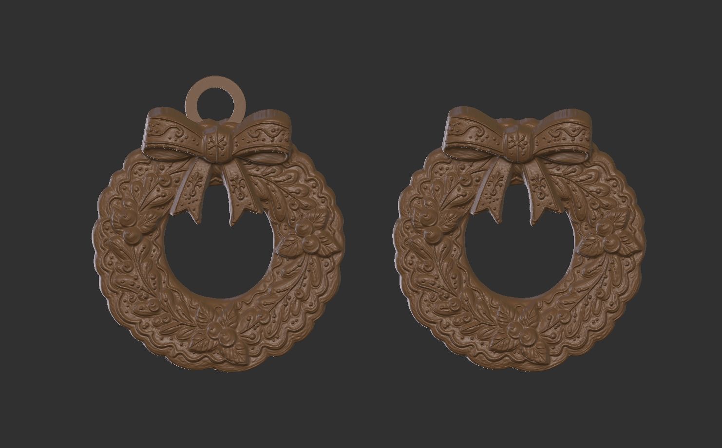 christmas tree decor  3D print model_14