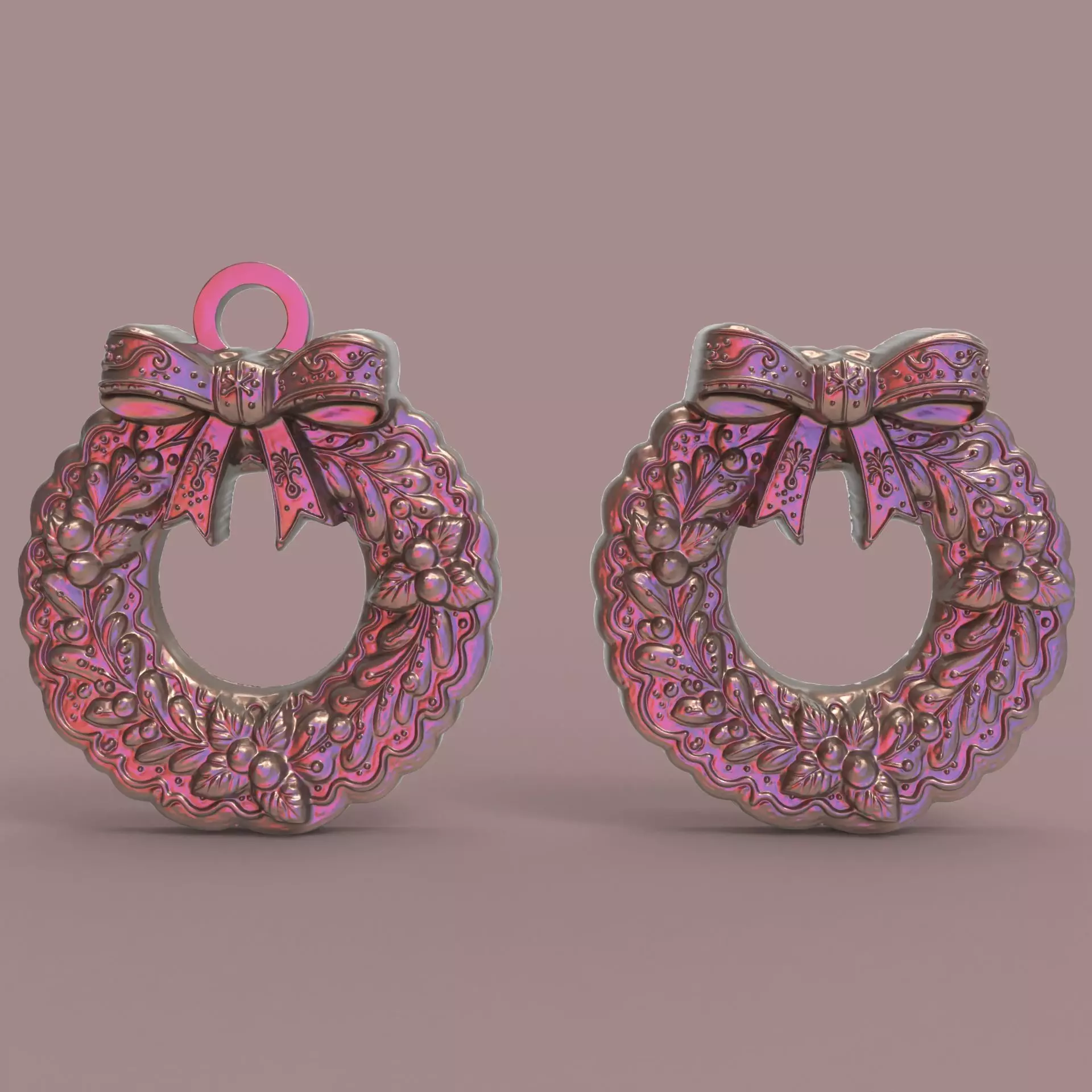 christmas tree decor  3D print model_0