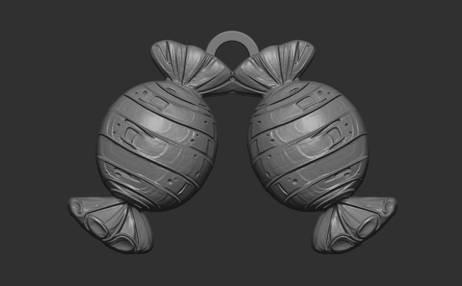 christmastree candy decor 3D print model_12