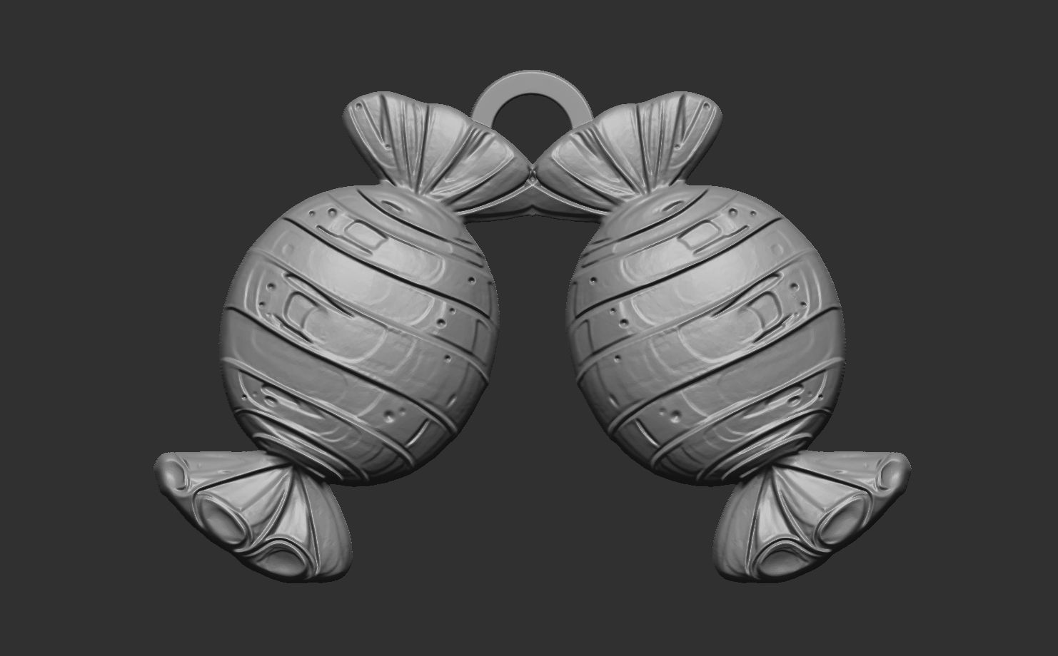 christmastree candy decor 3D print model_14