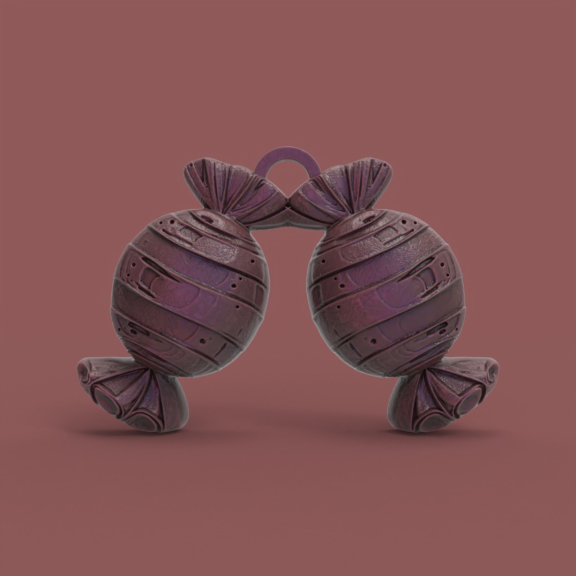 christmastree candy decor 3D print model_3