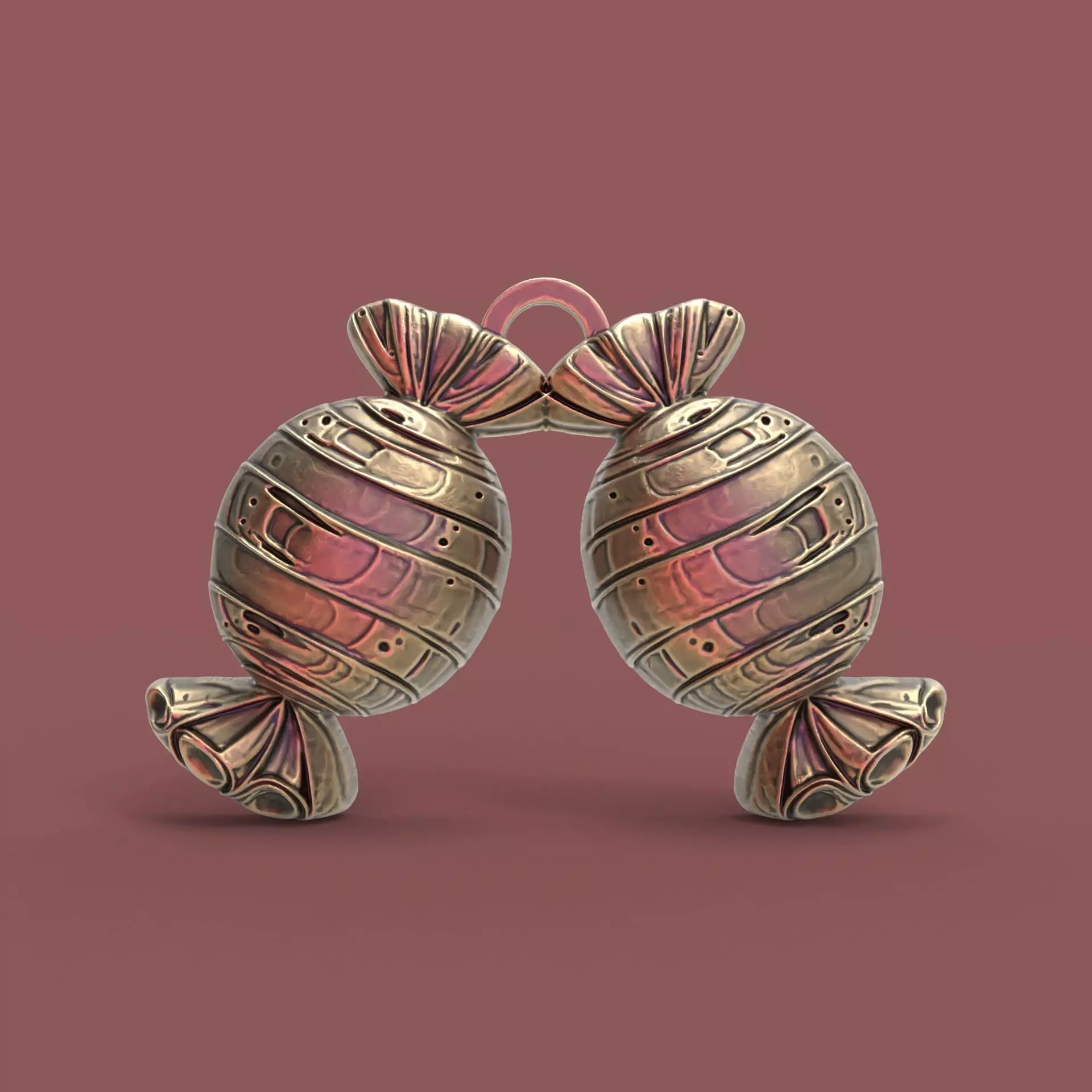 christmastree candy decor 3D print model_0