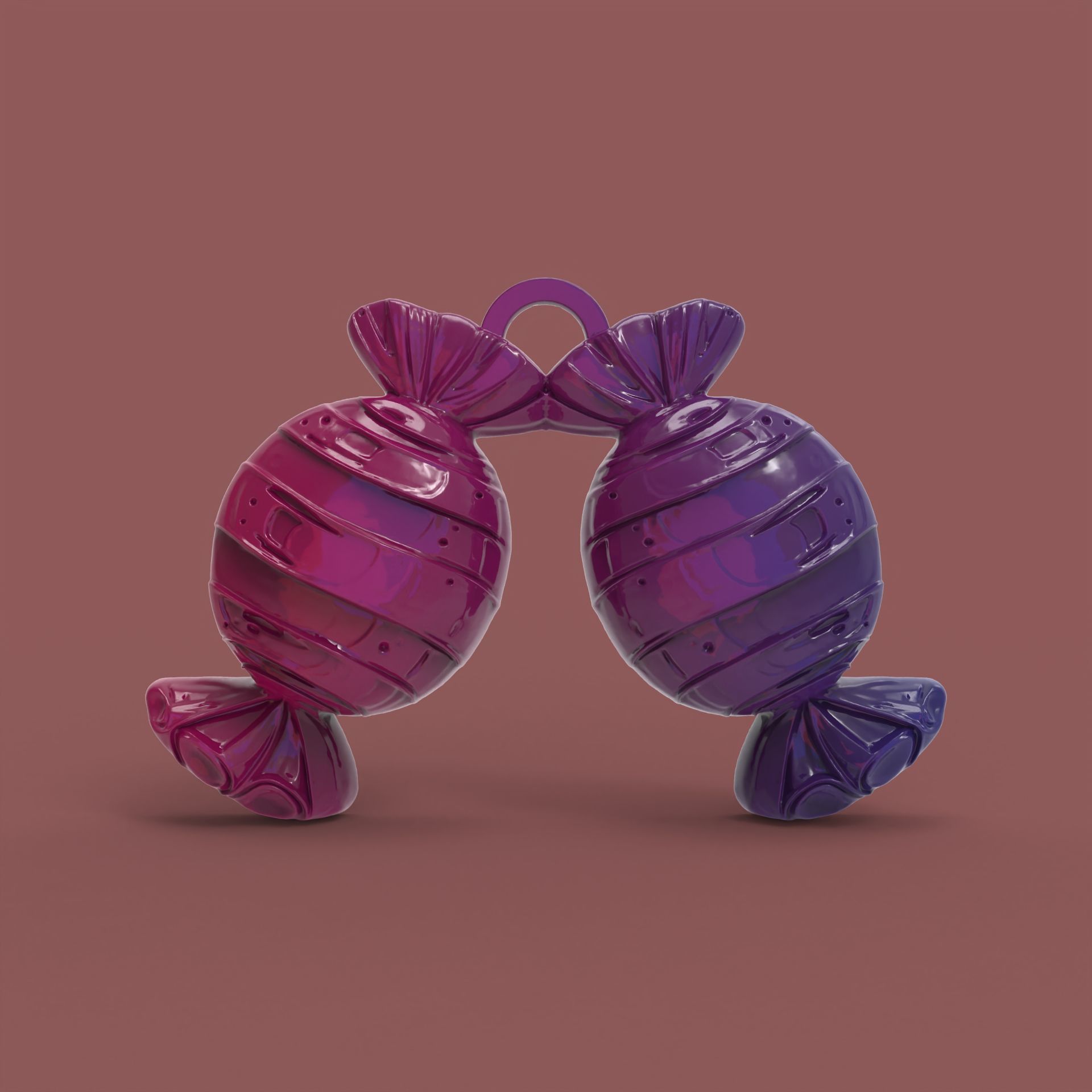 christmastree candy decor 3D print model_1