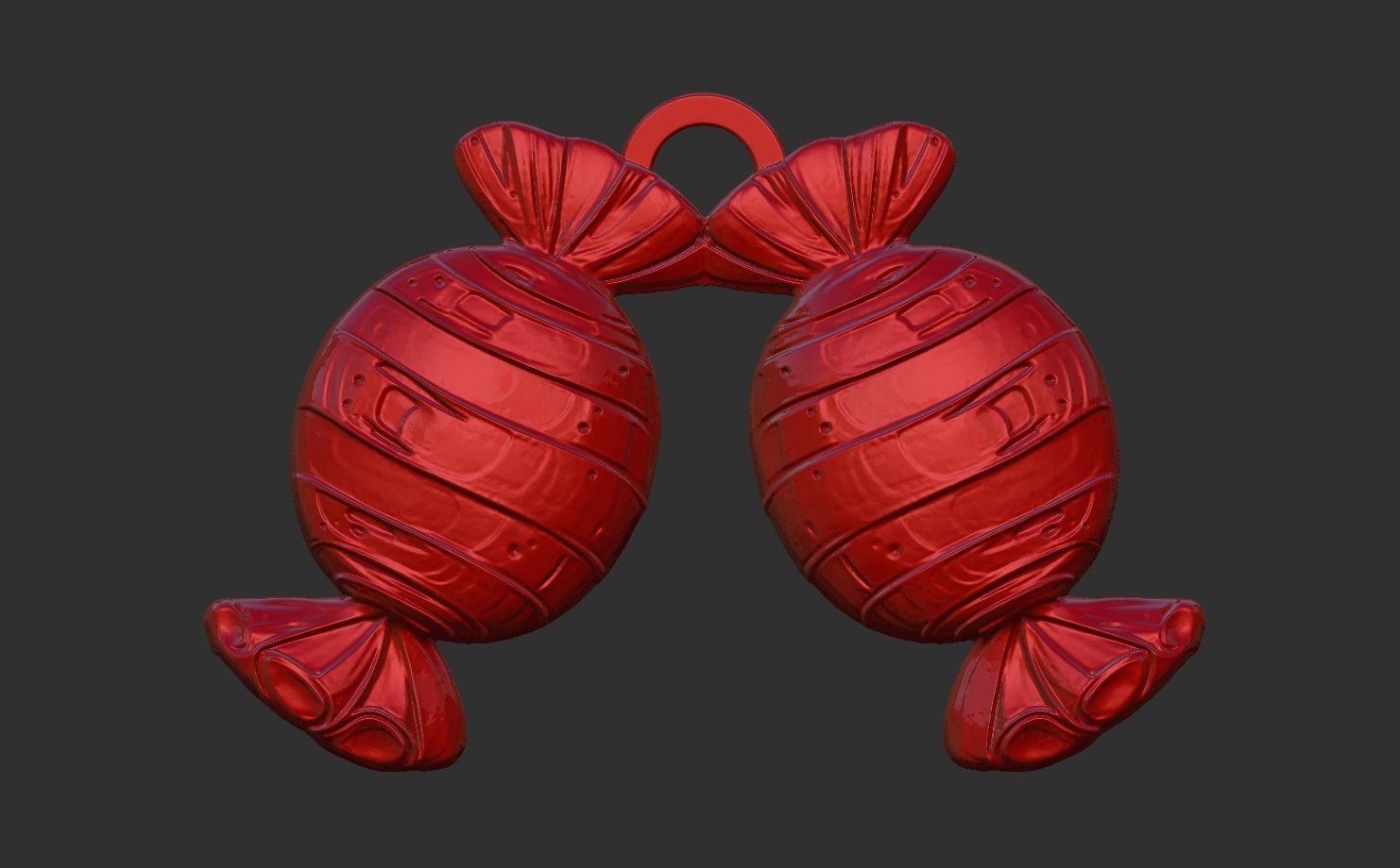 christmastree candy decor 3D print model_7