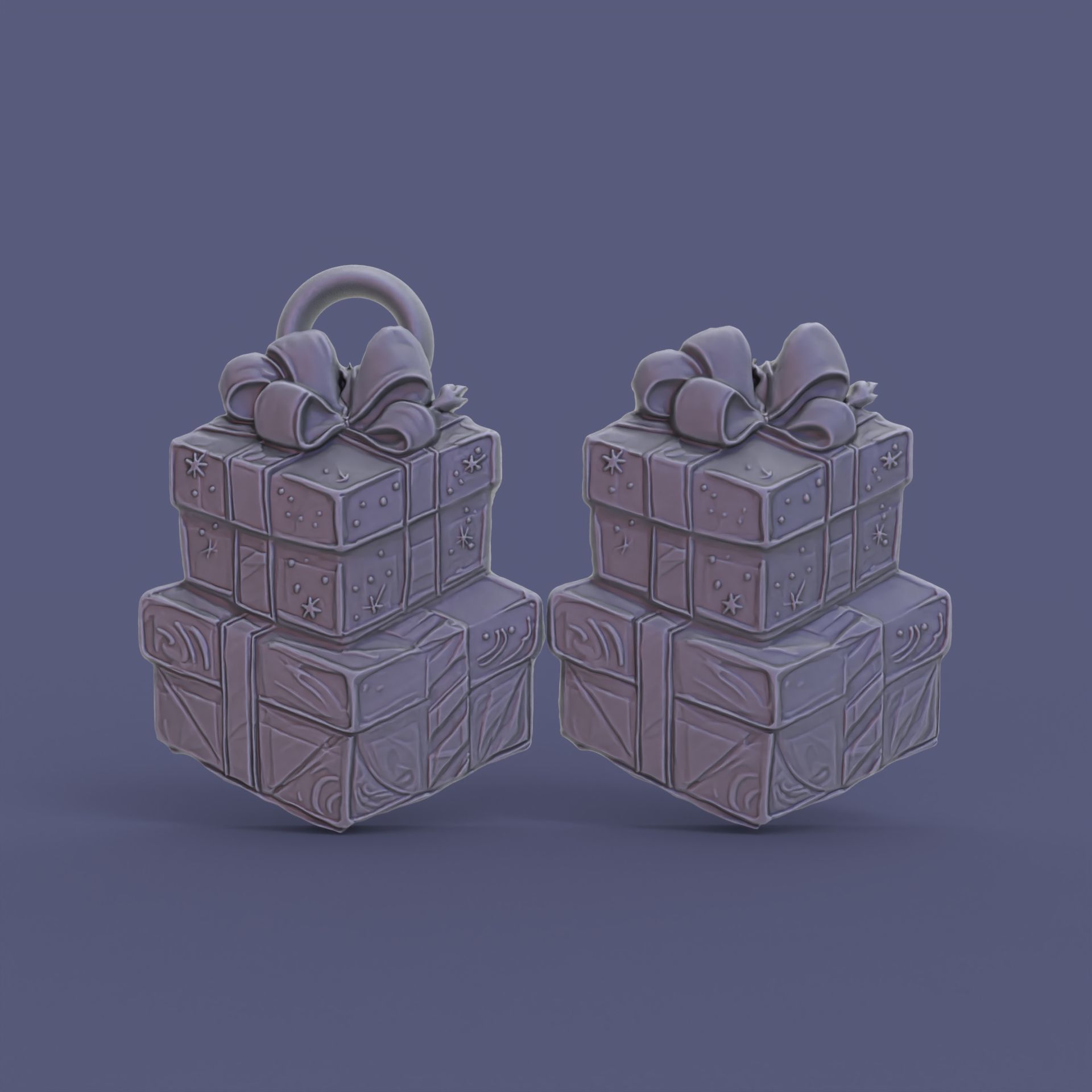 christmastree decor  3D print model_2