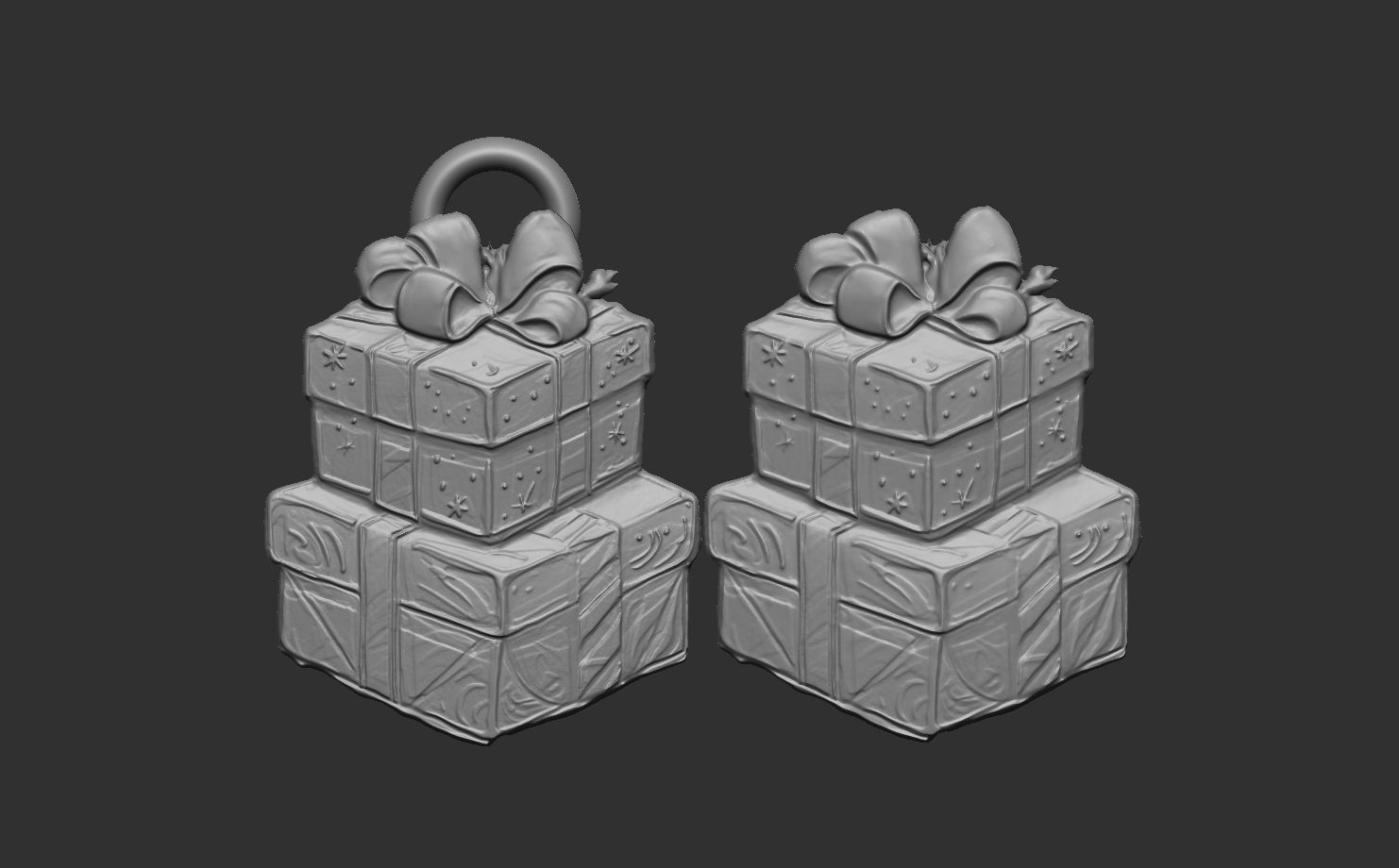 christmastree decor  3D print model_8