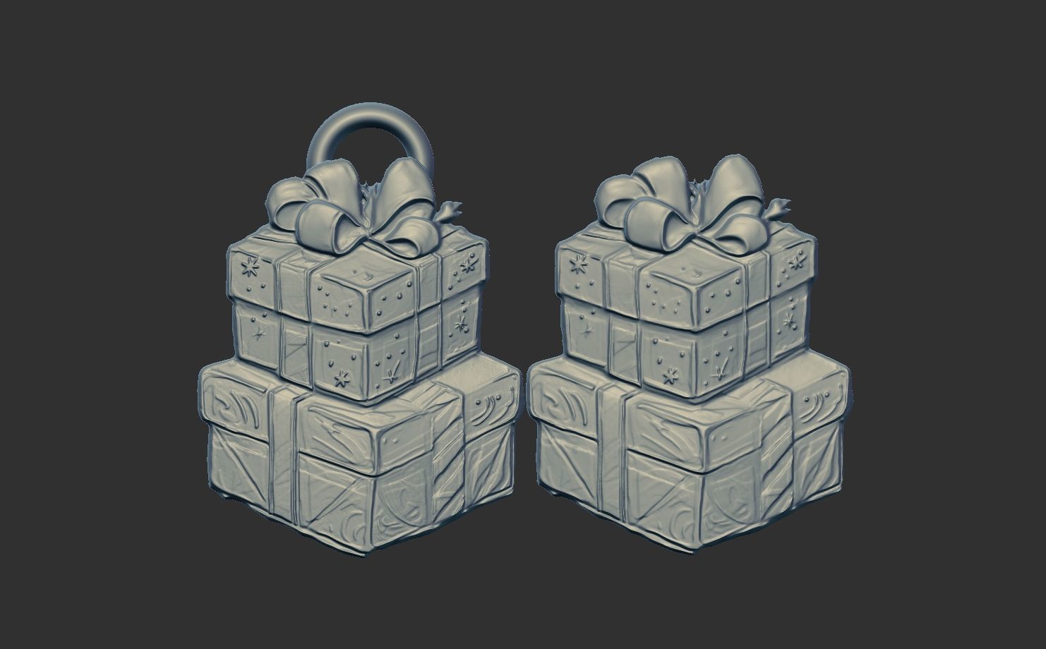 christmastree decor  3D print model_7