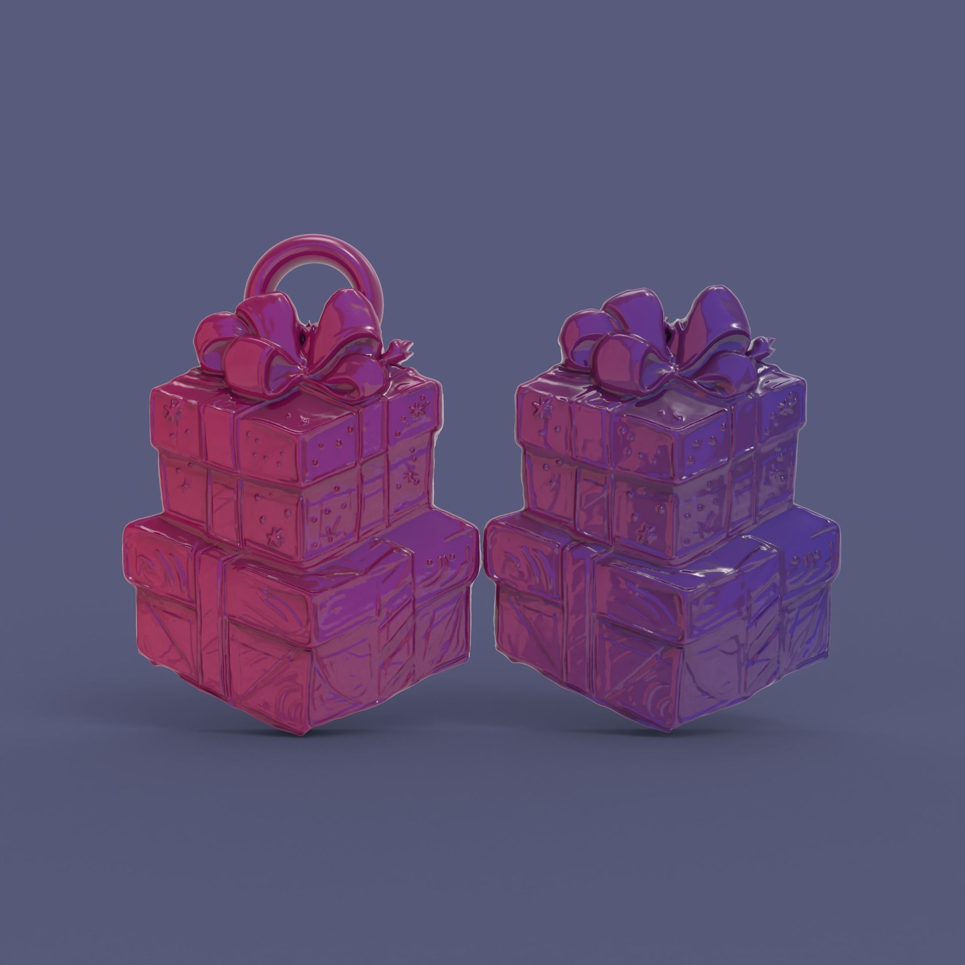 christmastree decor  3D print model_3