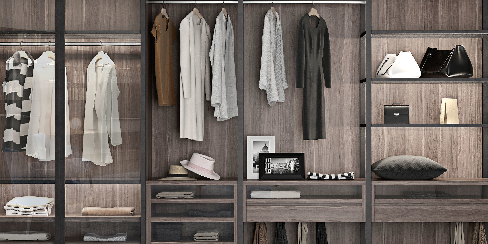 Wardrobe 3D model_5