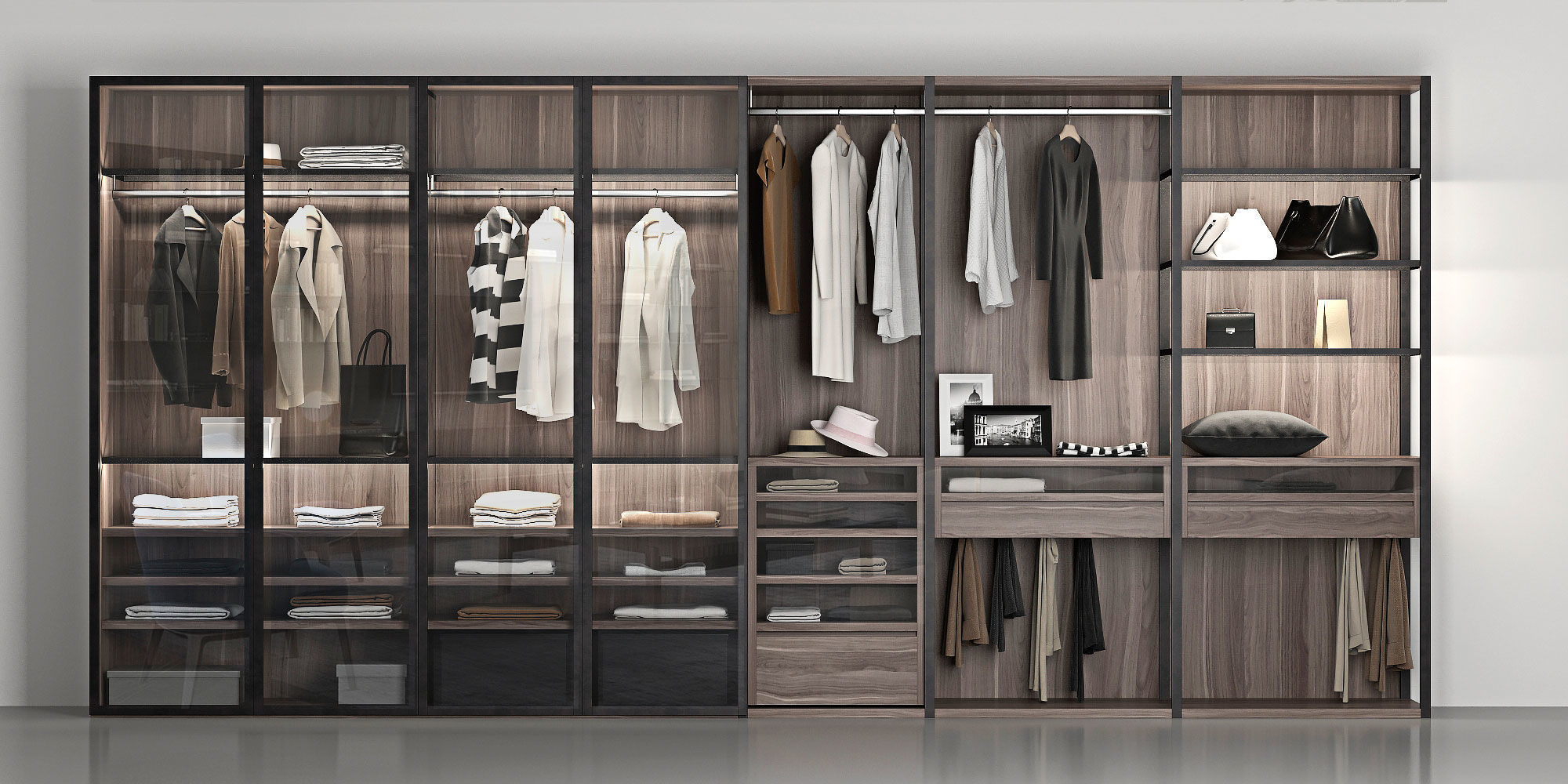 Wardrobe 3D model_8
