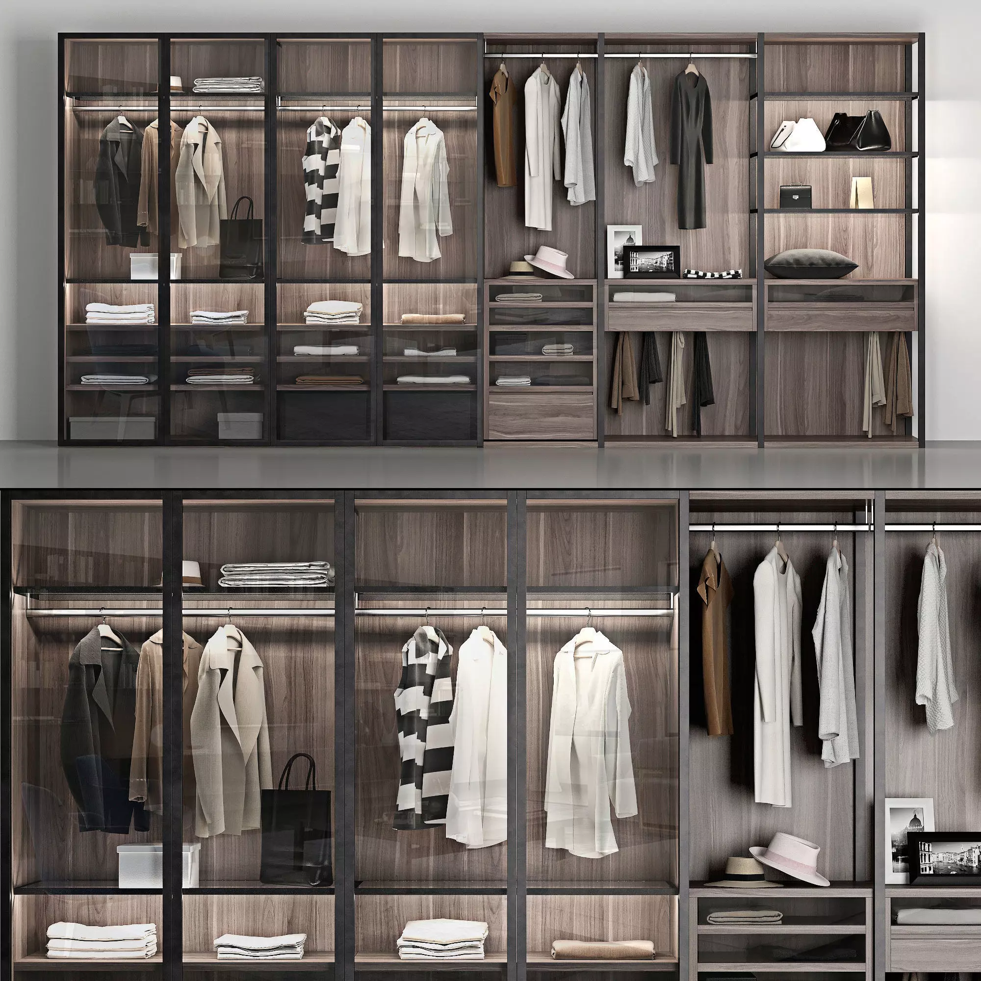 Wardrobe 3D model_0