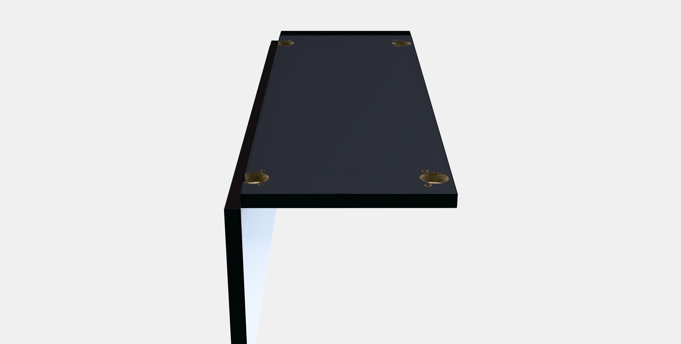 UPPLOV 2-p door f corner base cabinet set 3 Low-poly 3D model_8