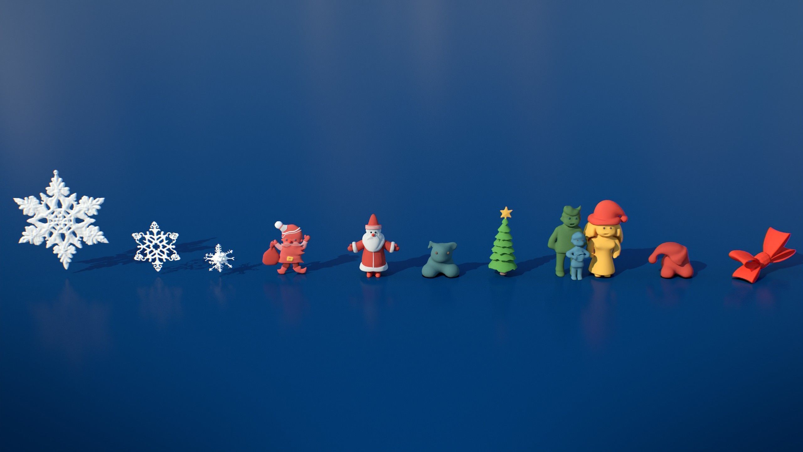 Stylized Winter City Asset Pack 200 Assets Low-poly 3D model_24