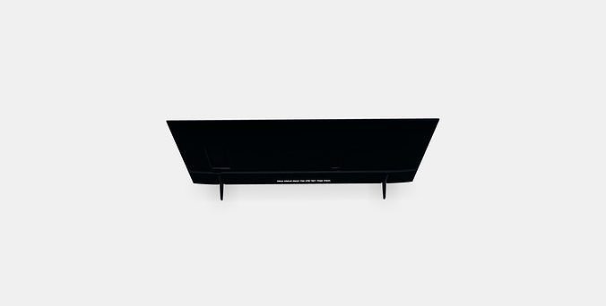 85 Samsung QE85Q60C Low-poly 3D model