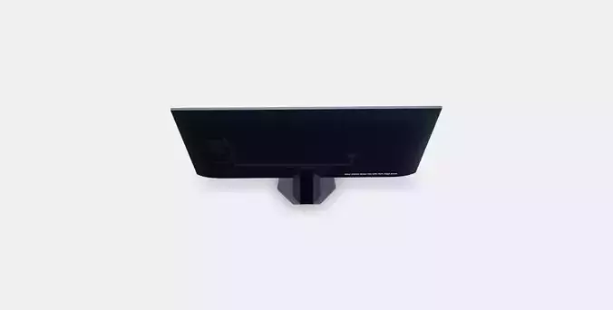 65 Samsung QE65Q80C Low-poly 3D model