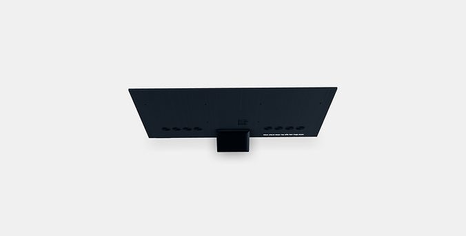 85 Samsung QE85QN900C Low-poly 3D model