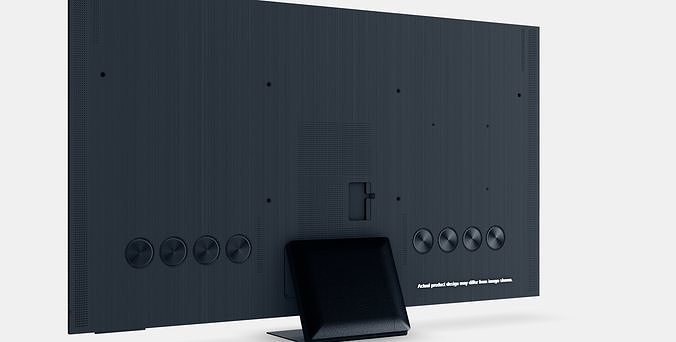 75 Samsung QE75QN900C Low-poly 3D model