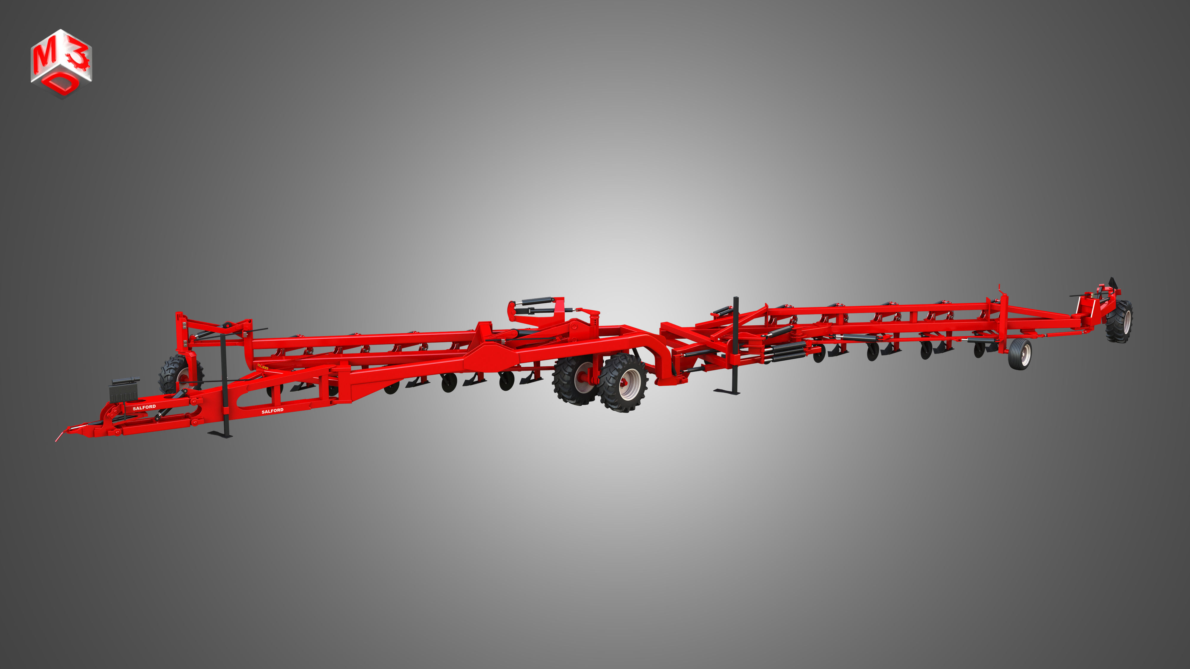 Salford 8312 Plow 3D model_10