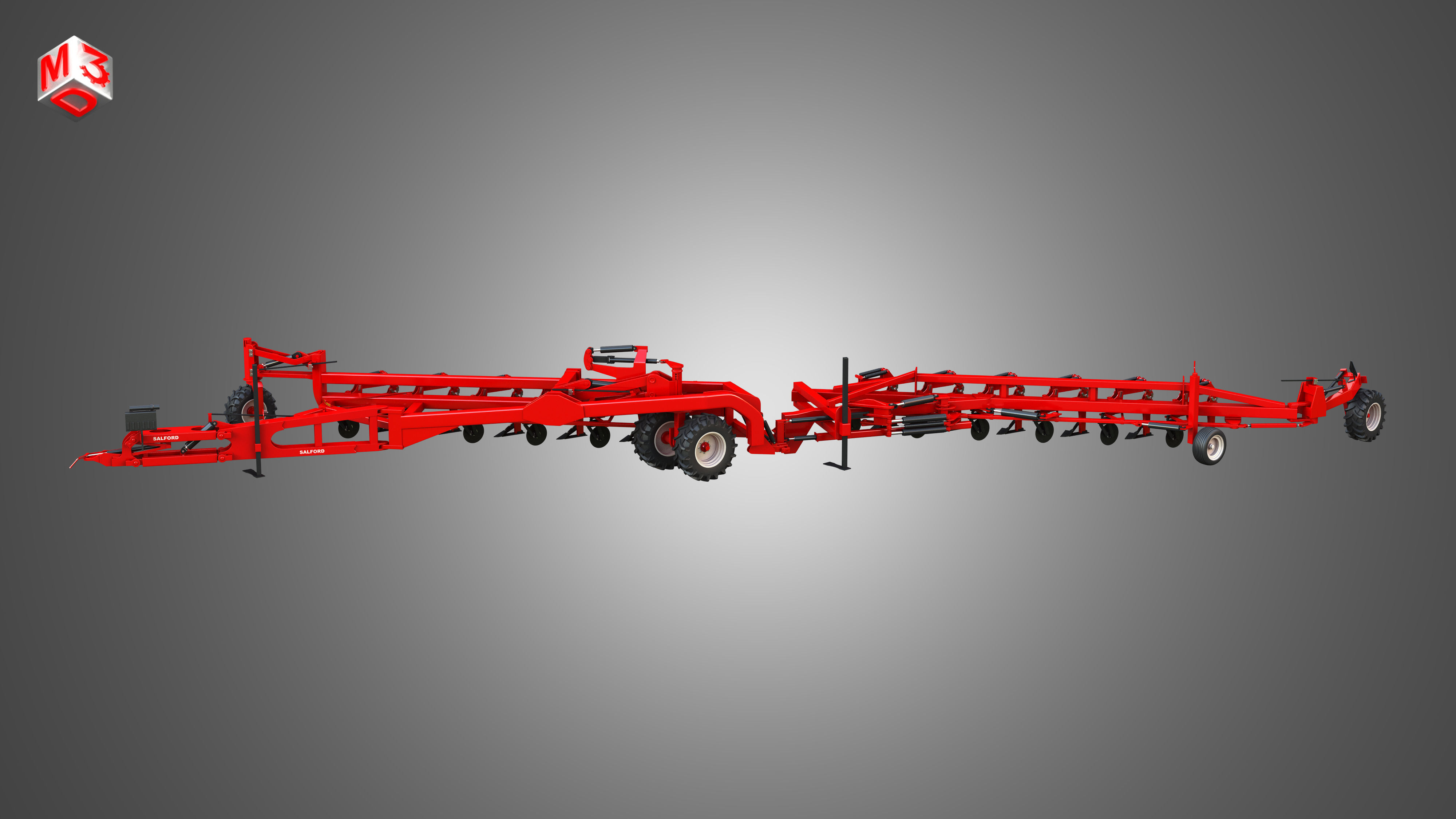 Salford 8312 Plow 3D model_4
